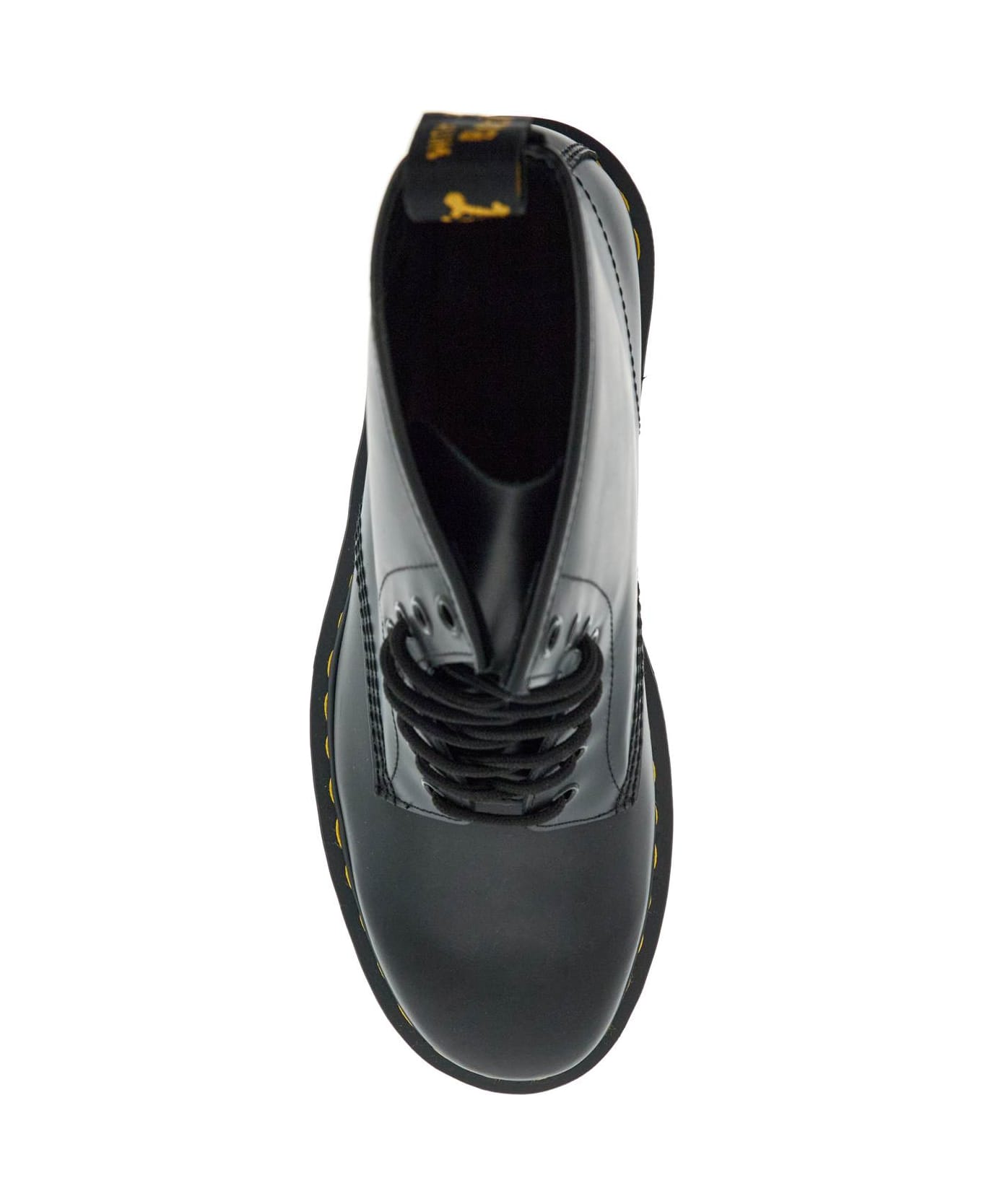 Dr. Martens 1460 Smooth Lace-up Combat Boots - BLACK (Black)