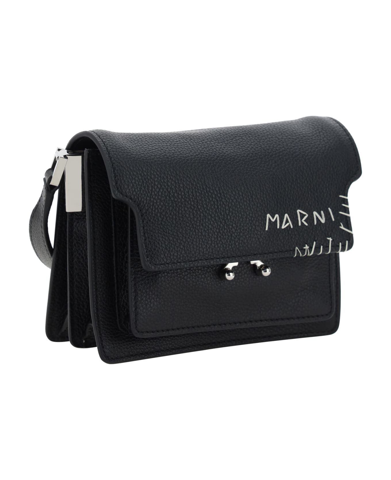 Marni Trunk Shoulder Bag - Black ショルダーバッグ