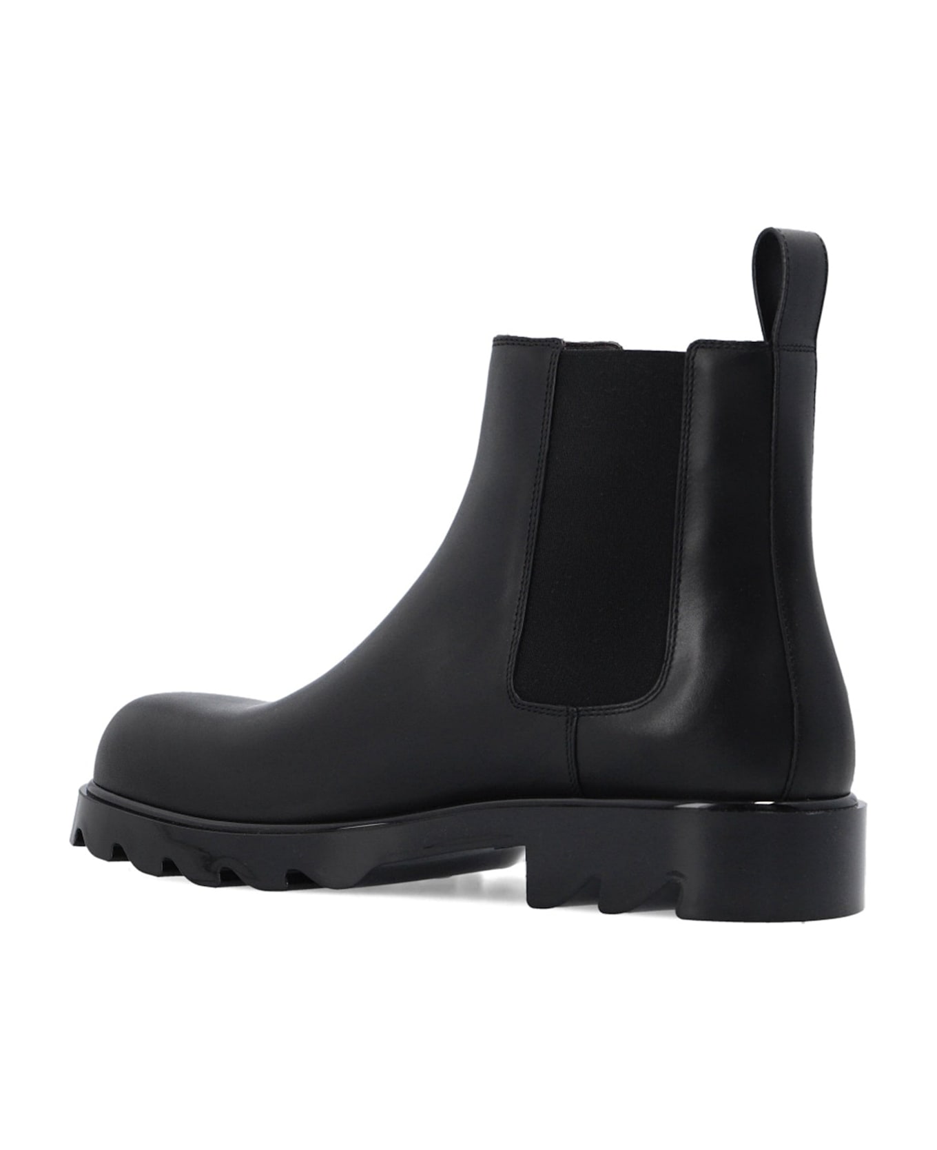 Bottega Veneta Leather Ankle Boots - Black