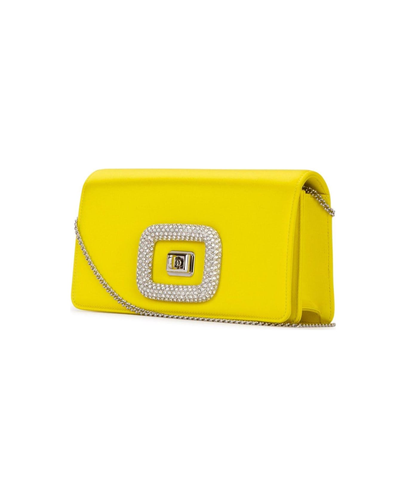 Roger Vivier Mini Viv
 Choc Jewel Crossbody Bag - Red