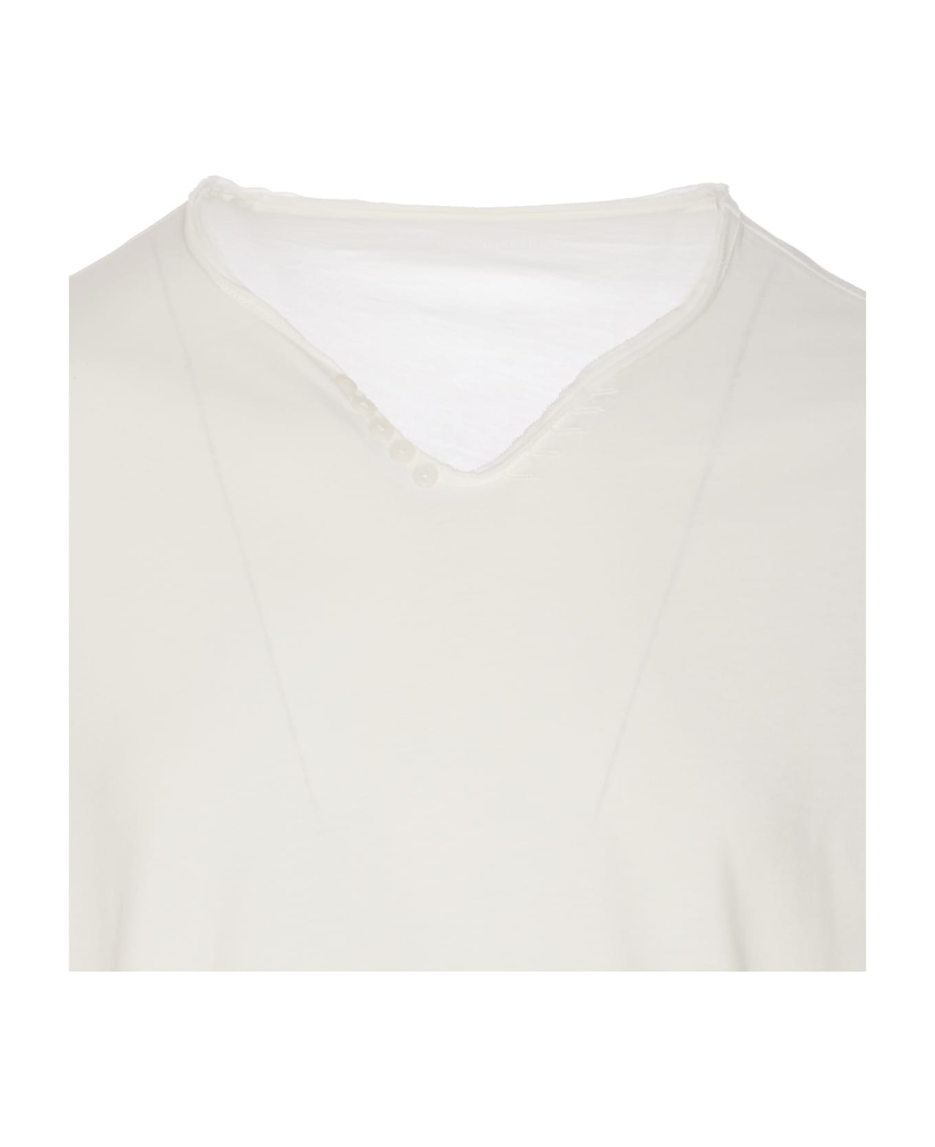 Zadig & Voltaire Monastir Longsleeves T-shirt - White