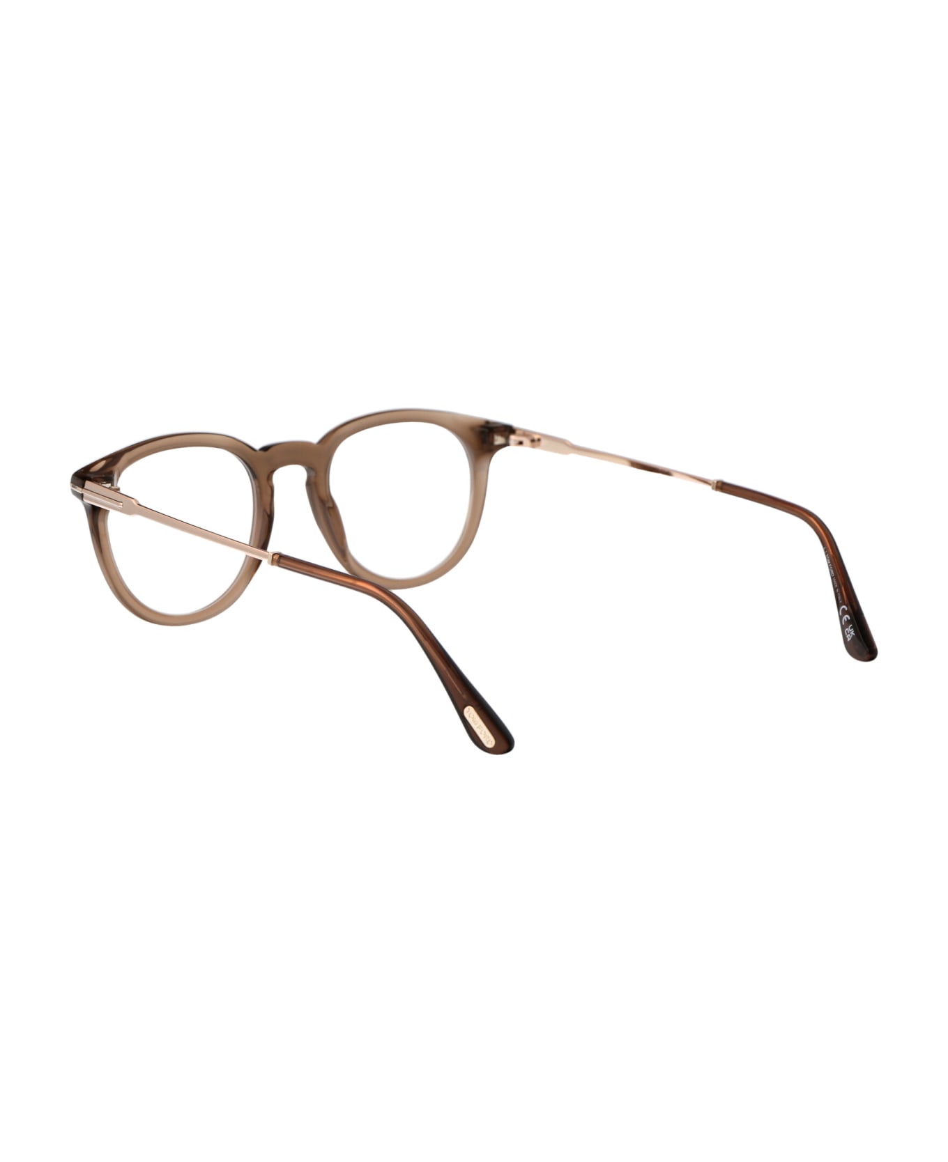 Tom Ford Eyewear Ft5905-b Glasses - 045 Marrone Chiaro Luc