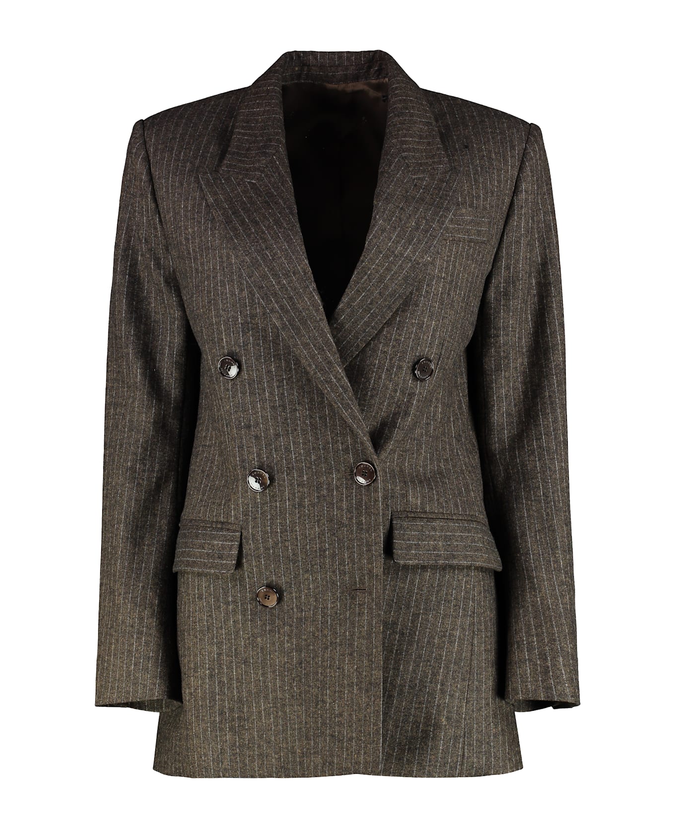 Isabel Marant Jevima Double-breasted Jacket - Bronze