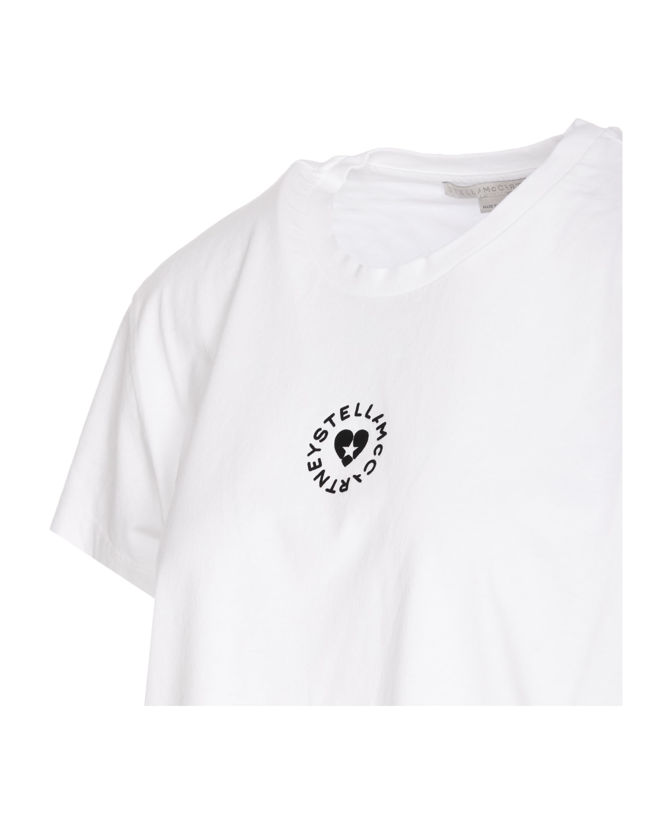 Stella McCartney Lovestruck Logo Tshirt - Pure White