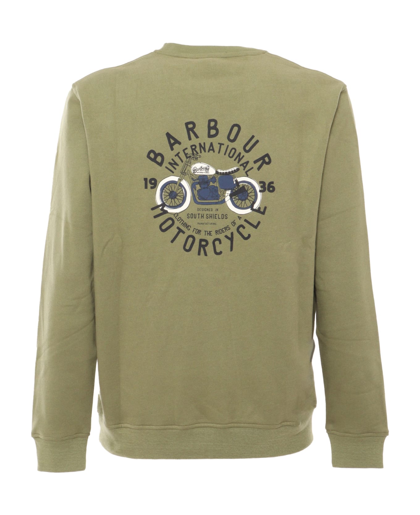 Barbour Olive Green Jack Sweatshirt - GREEN