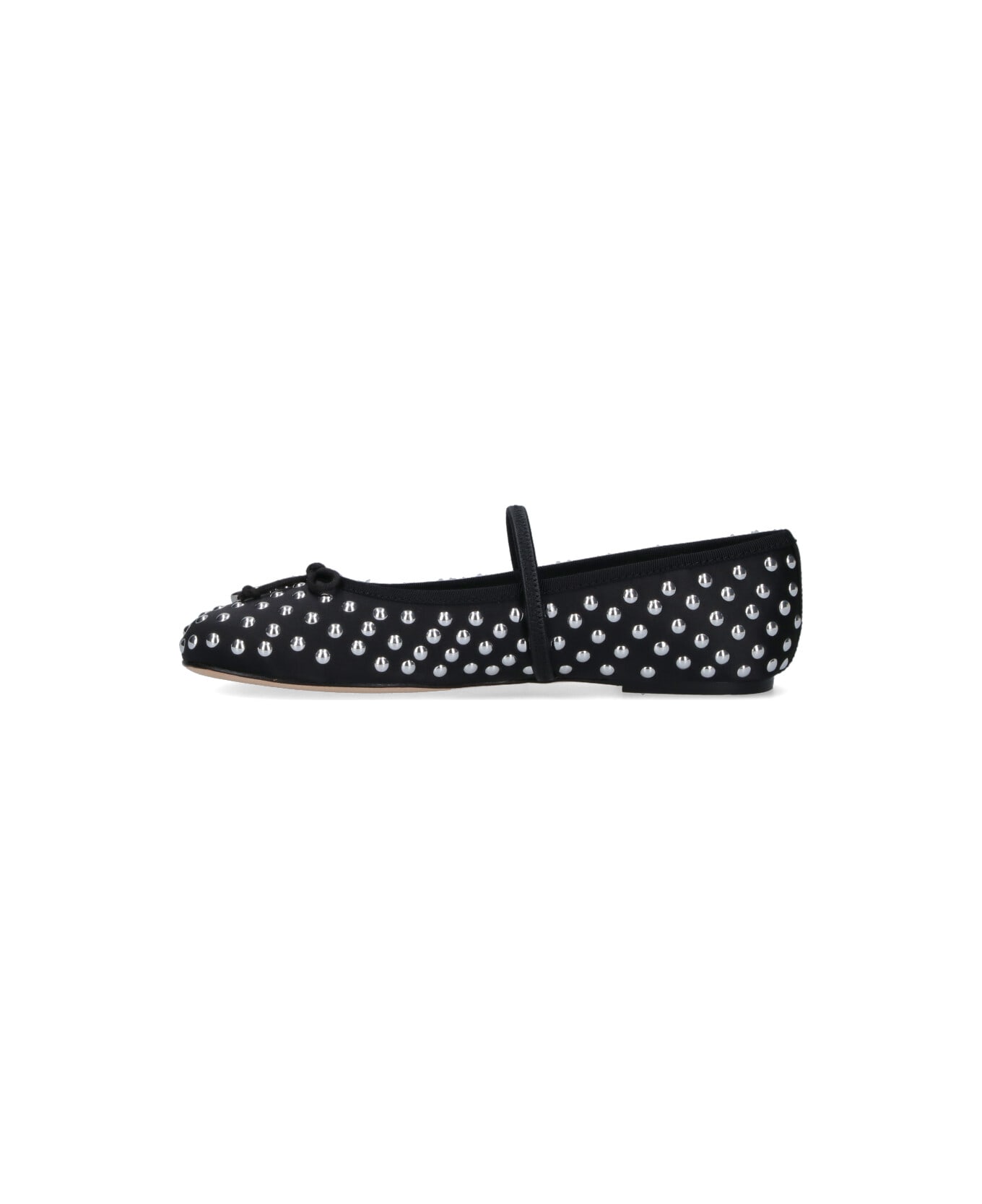 Marc Jacobs "the Studded Sabrina" Ballet Flats - Black  