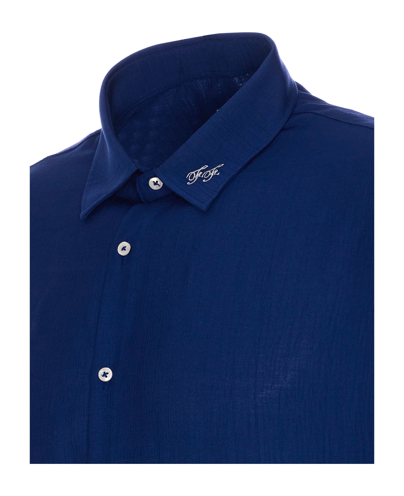 Family First Milano Shirt - Blue