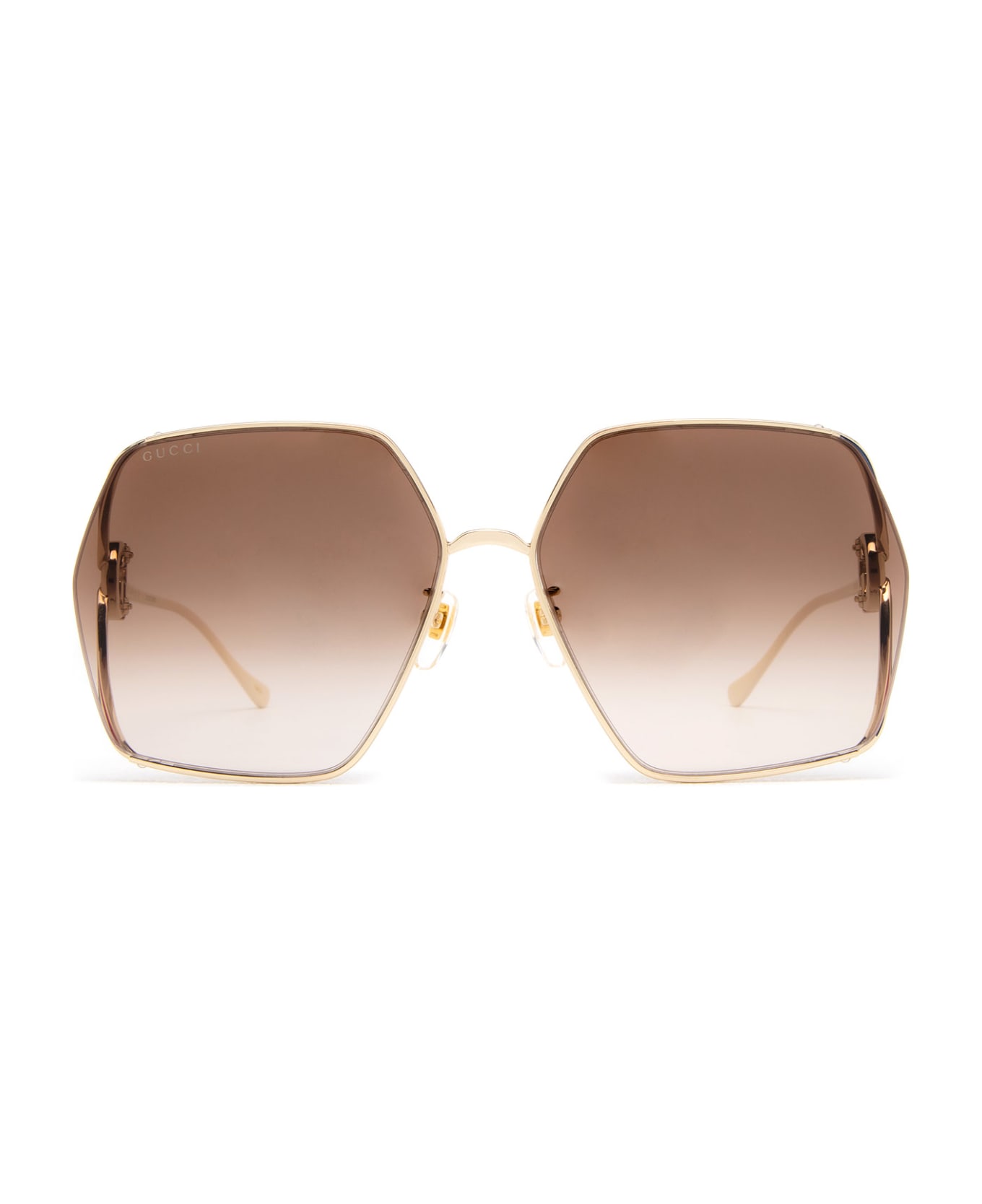 Gucci Eyewear Gg1322sa Gold Sunglasses | italist