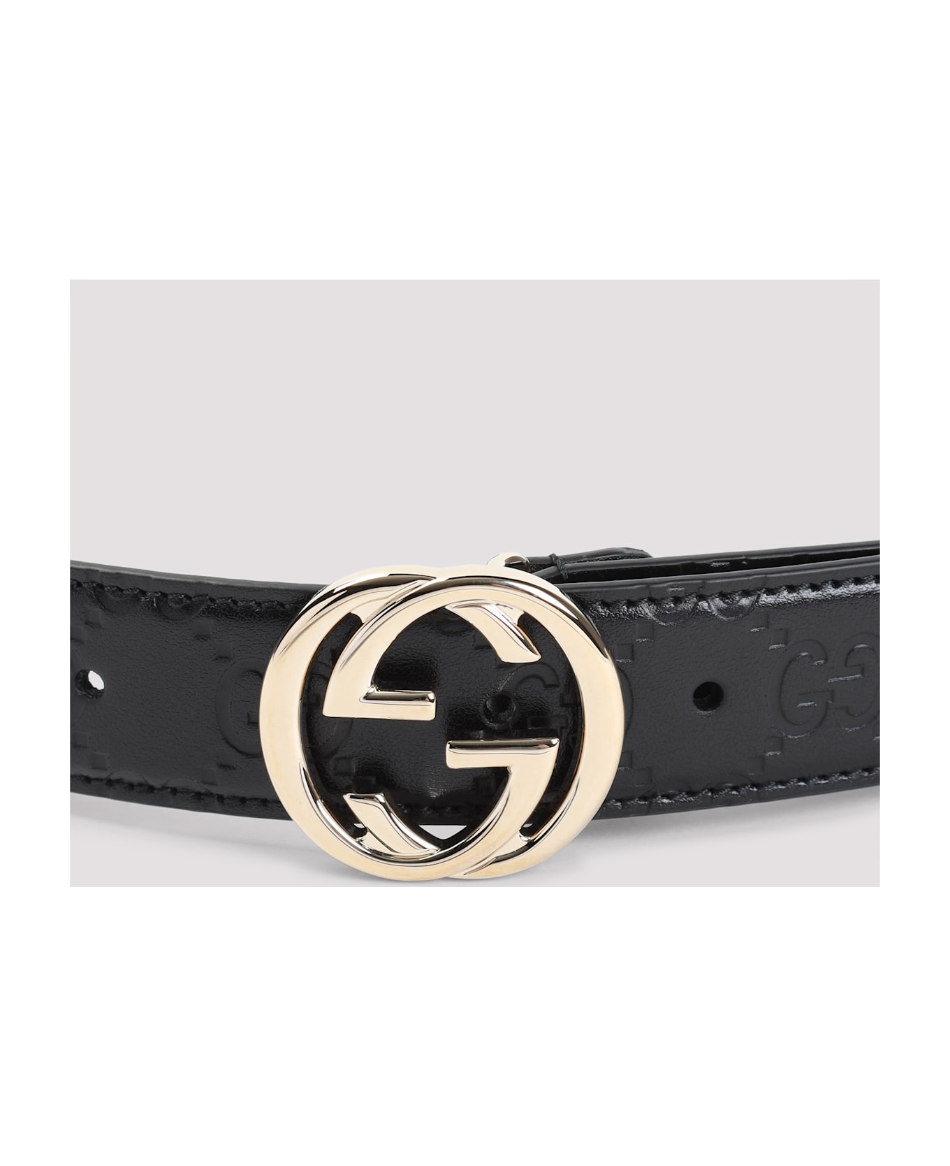 Gucci Ssima 30 Belt - Nero