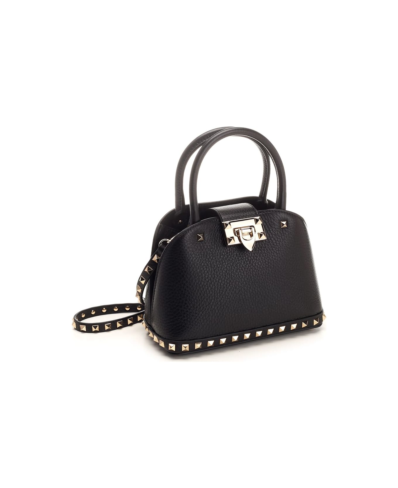Valentino Garavani Small 
rockstud
 Handbag - Black