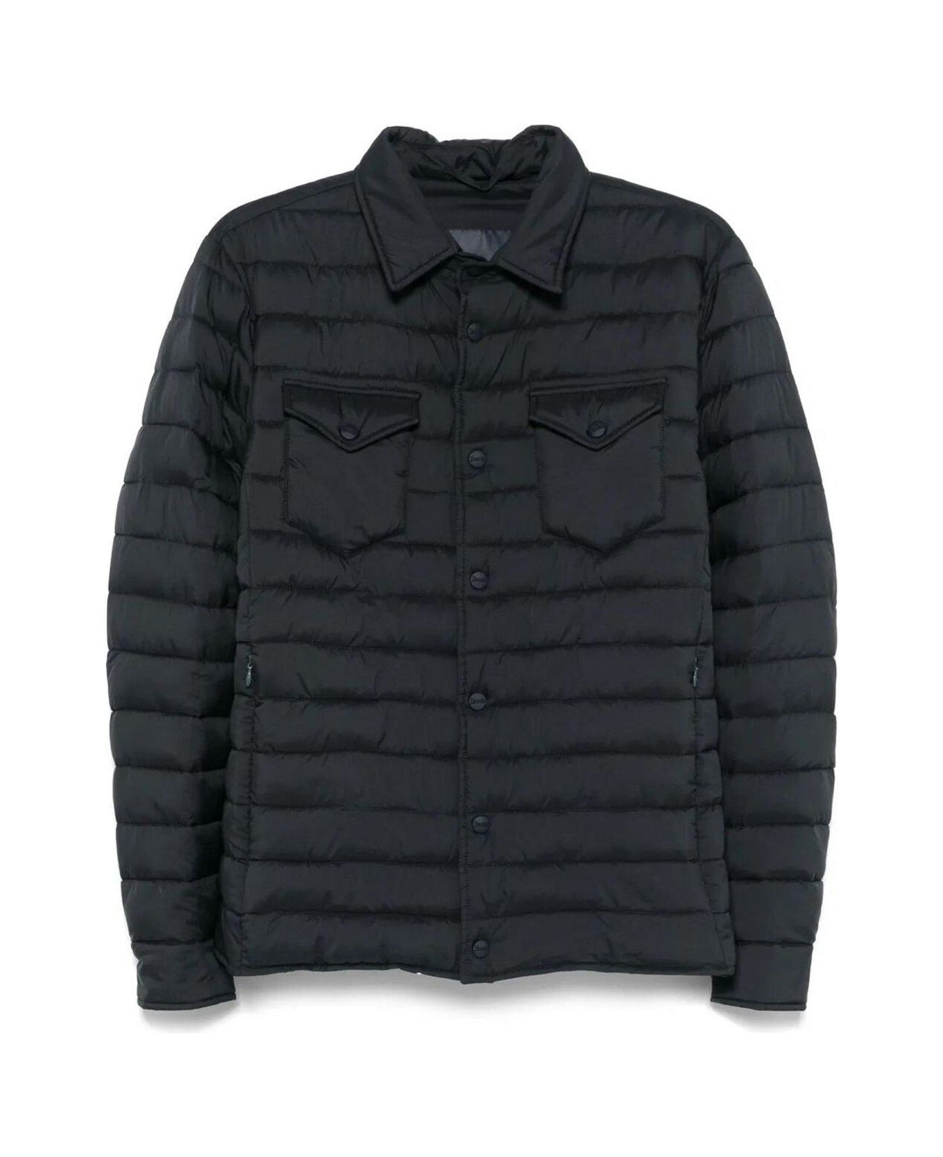 Herno Quilted Jacket - Blue