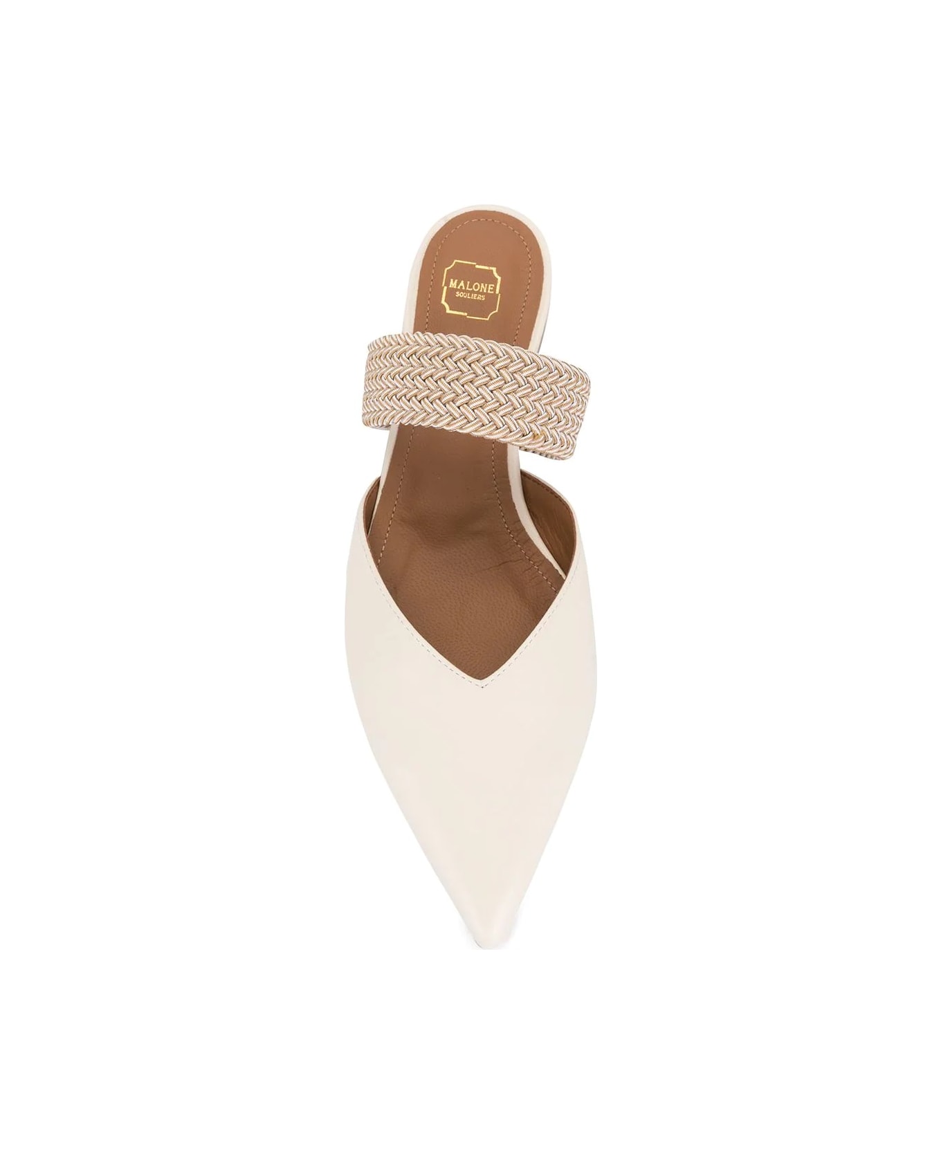 Malone Souliers Maisie Flat - Crm Cream