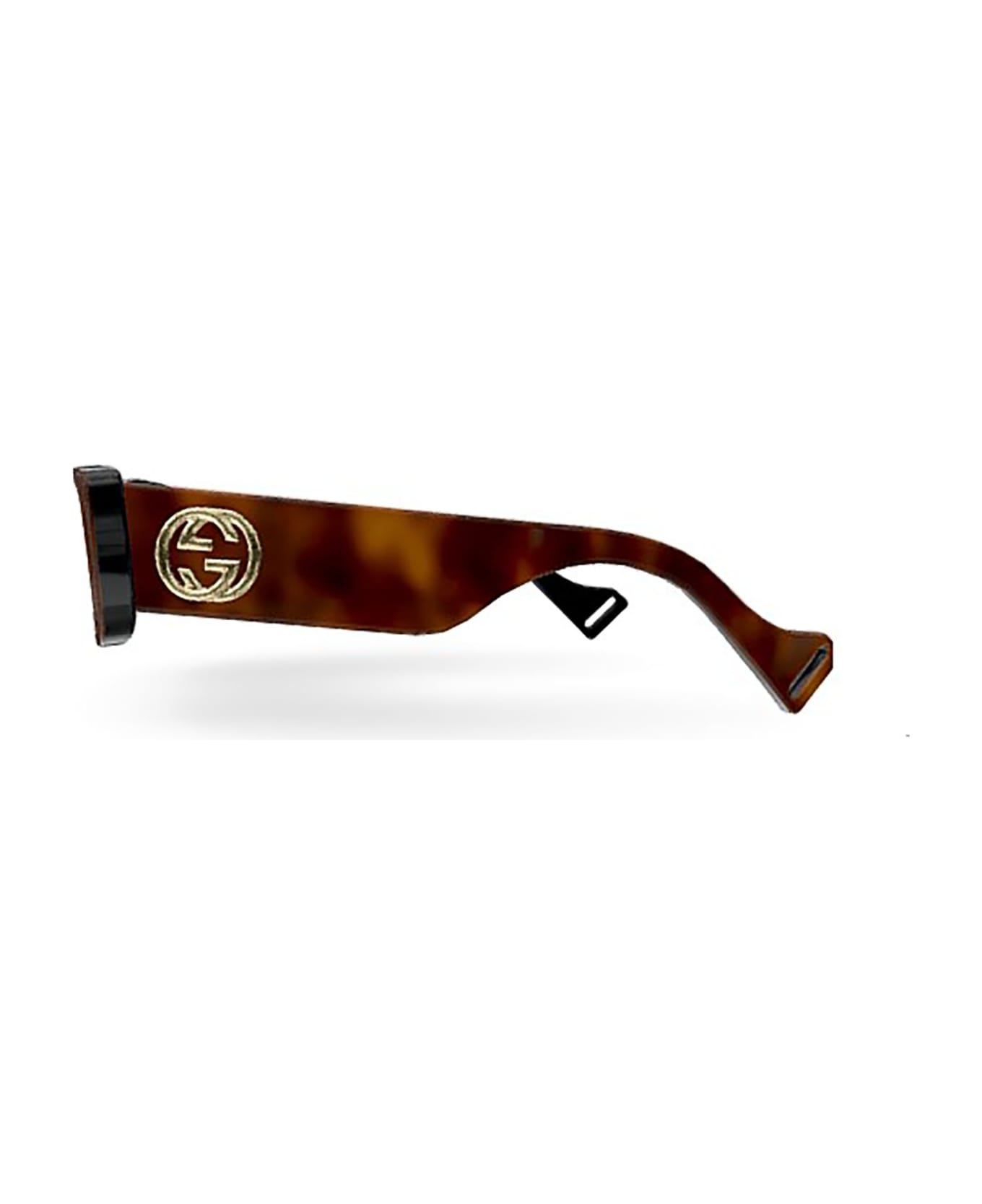 Gucci Eyewear Gg0516s Sunglasses - 015 havana havana red サングラス