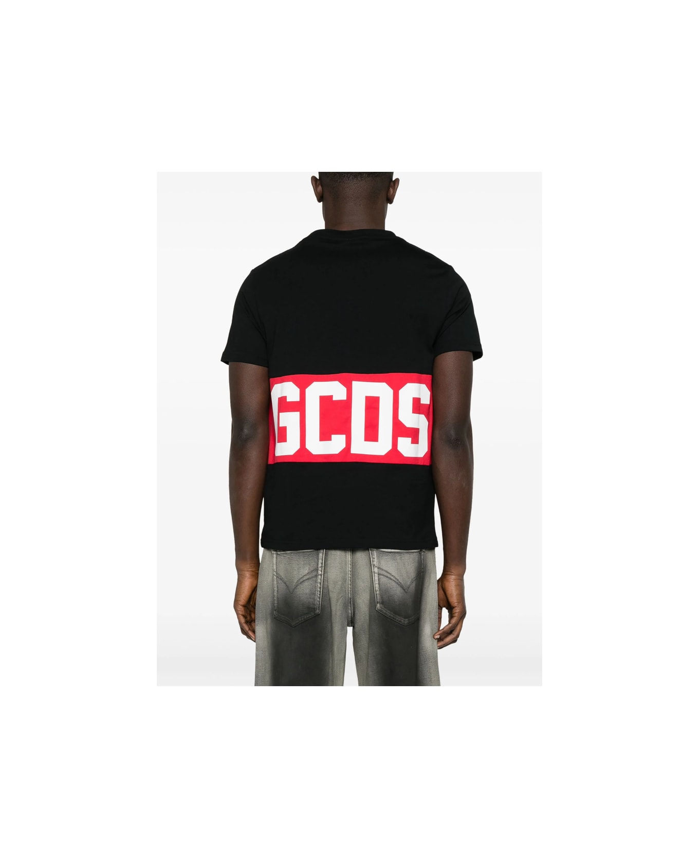 GCDS T-shirt - BLACK