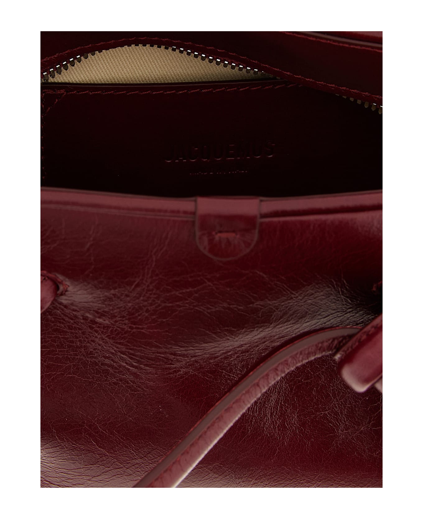 Jacquemus 
le Petit Turismo
 Handbag - Bordeaux