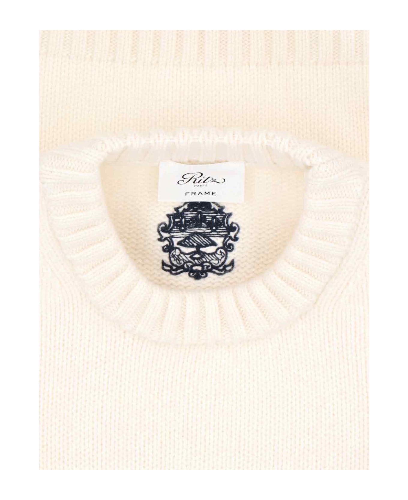 Frame 
ritz
 Cashmere Sweater - Cream