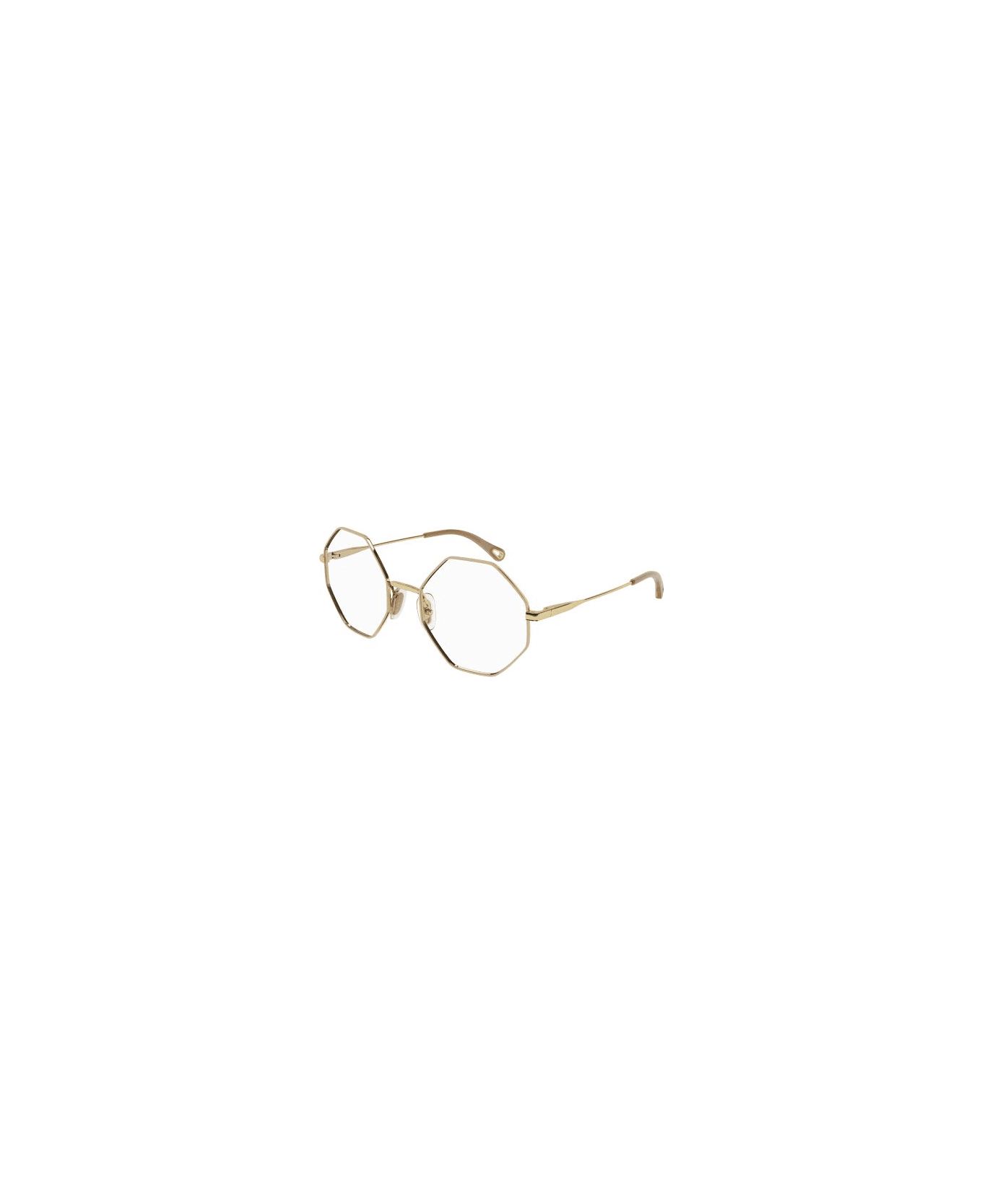 Chloé Ch0022o011 Nude Gold Transparent - 011 nude gold transparent