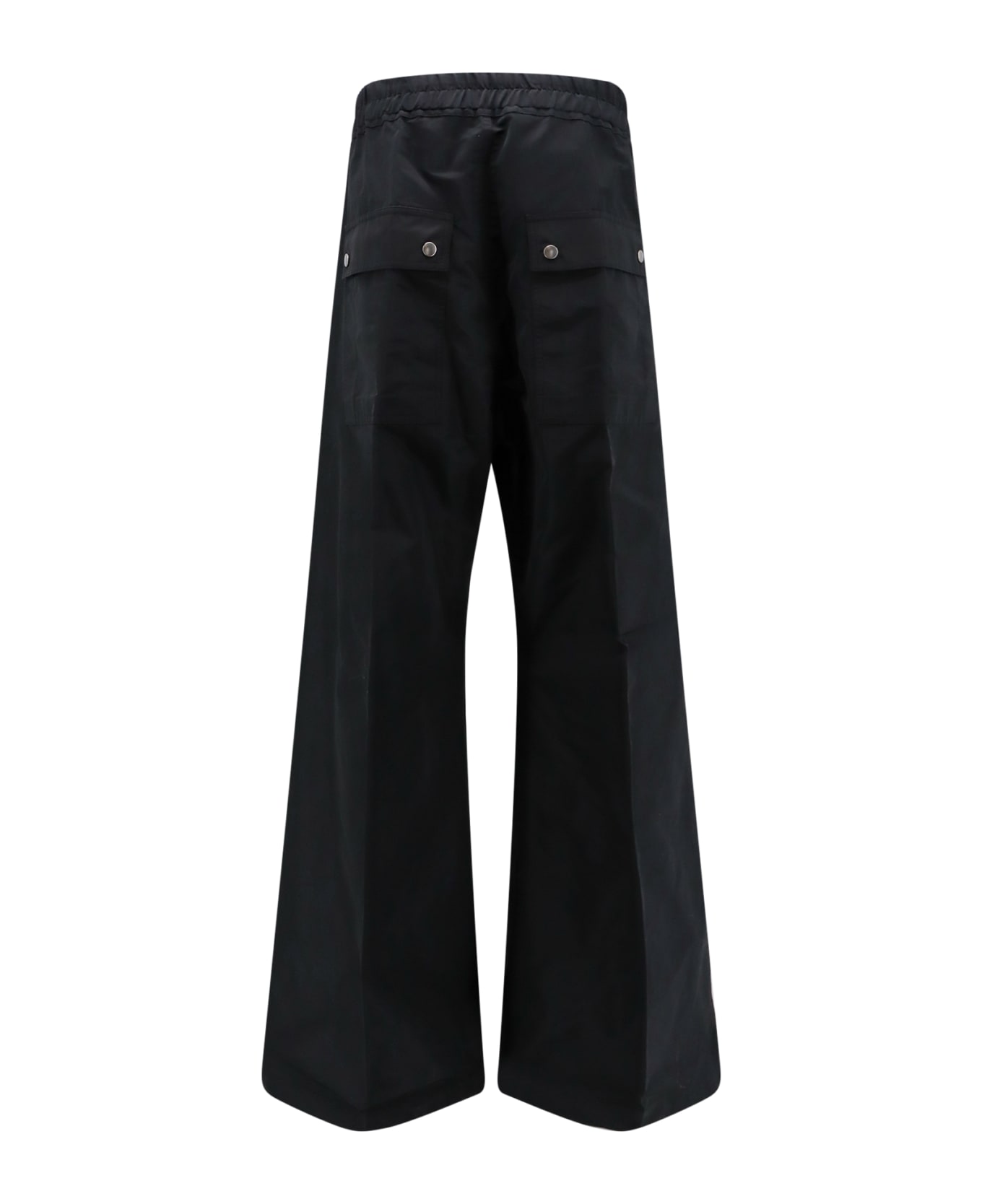 Rick Owens Straight Lace-up Trousers - Black ボトムス