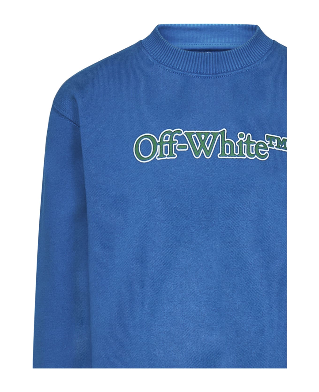 Off-White Sweatshirt - Methyl Blue ニットウェア＆スウェットシャツ