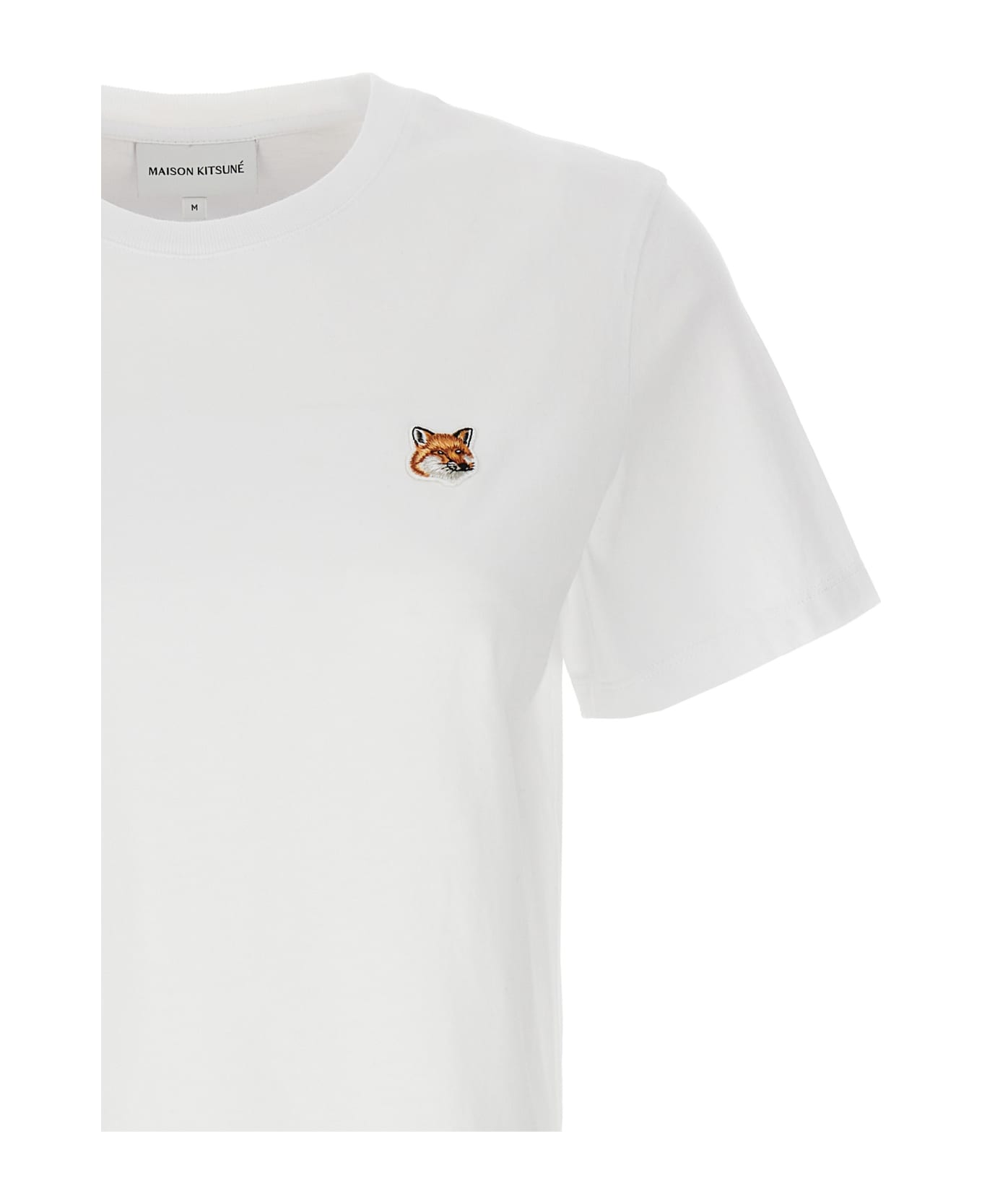 Maison Kitsuné 'fox Head' T-shirt - White