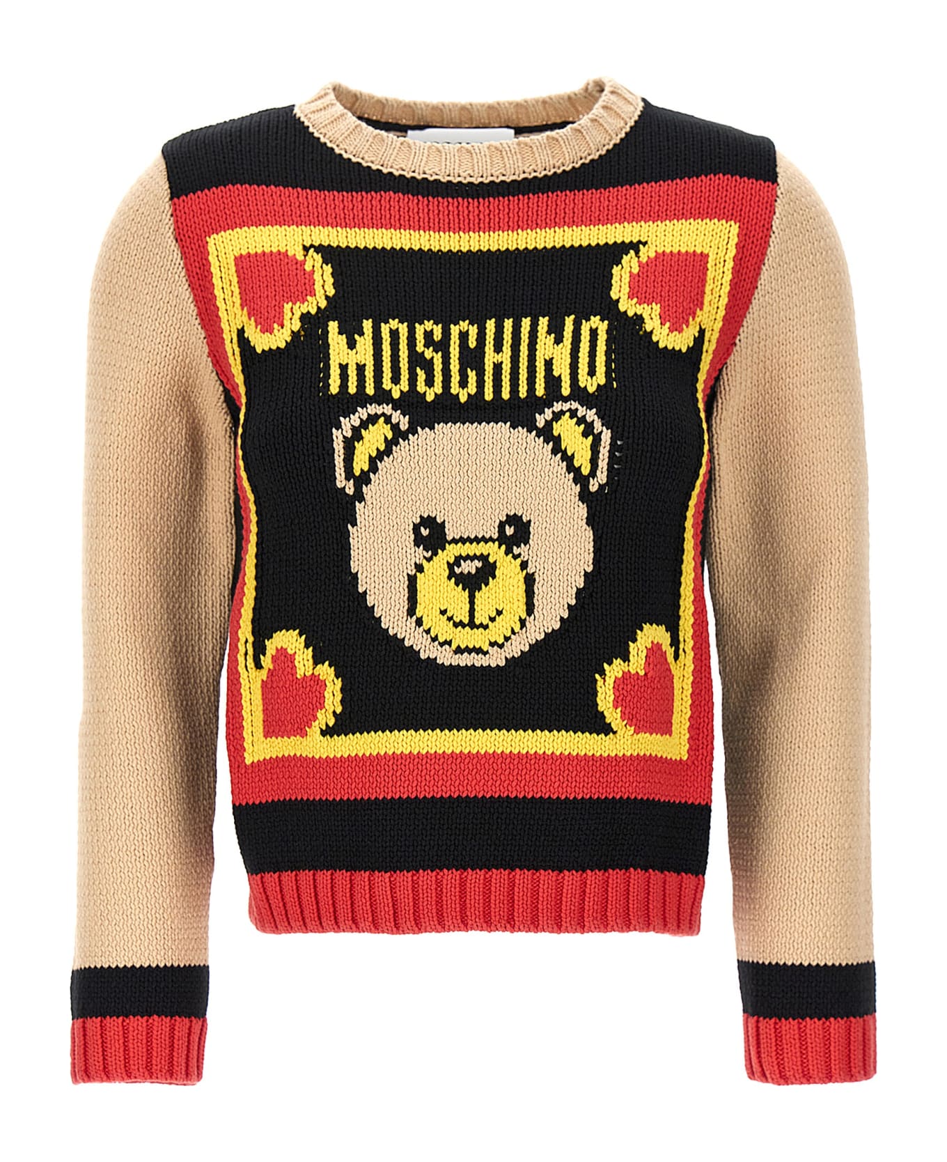 Moschino 'archive Scarves' Sweater - Multicolor ニットウェア