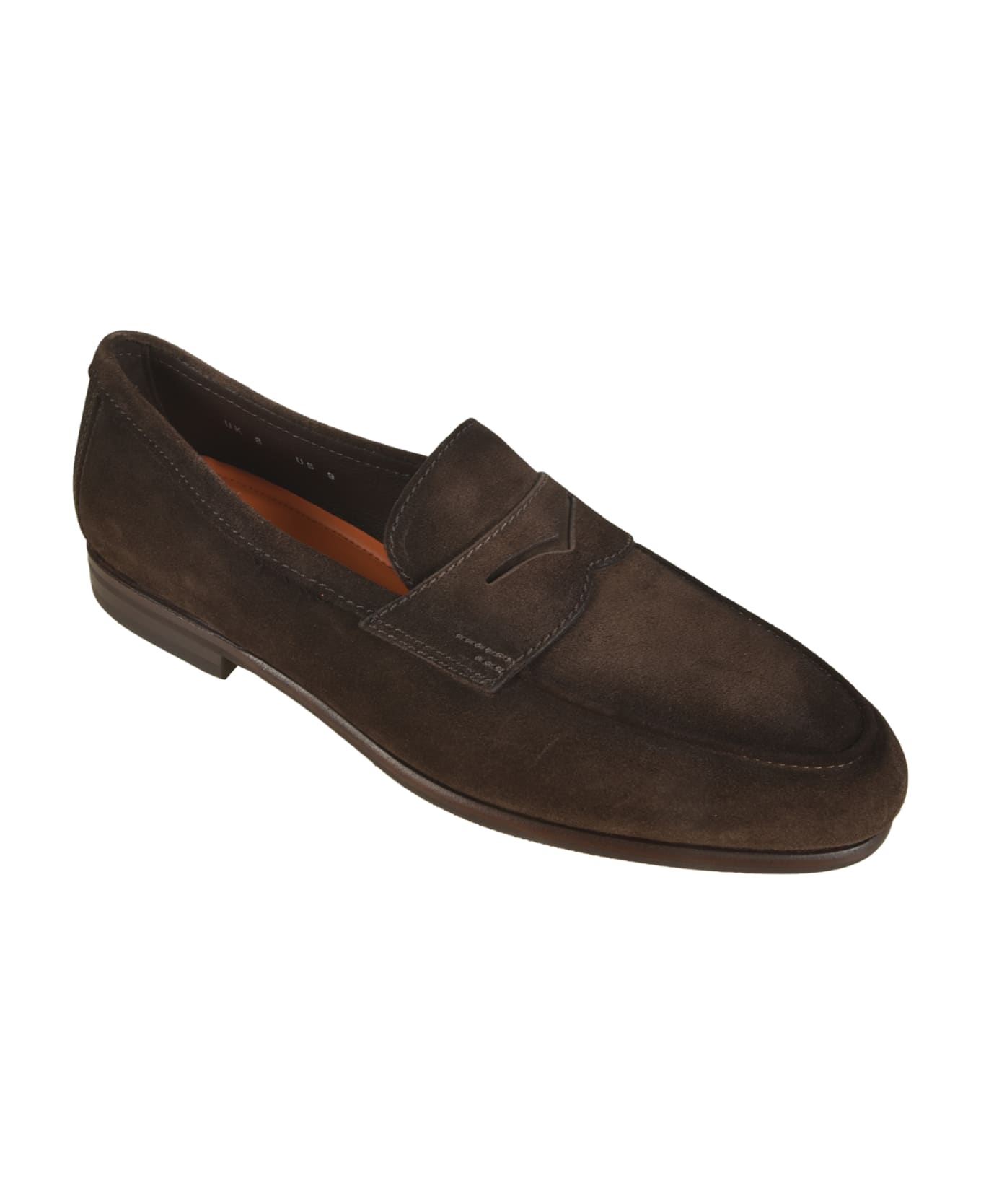 Santoni Carlos Loafers - Dark Brown