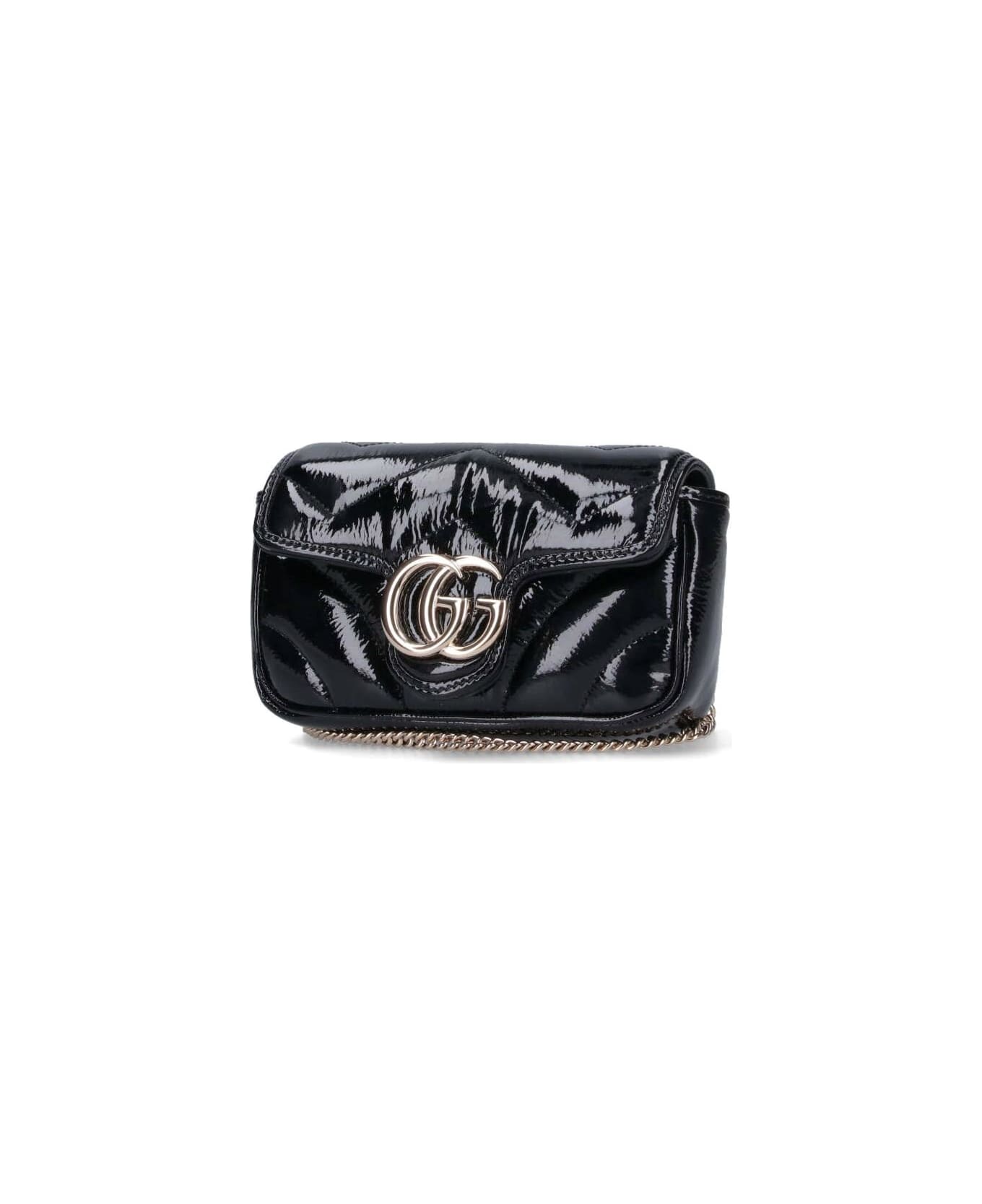 Gucci Mini Bag 'gg Marmont' - Black