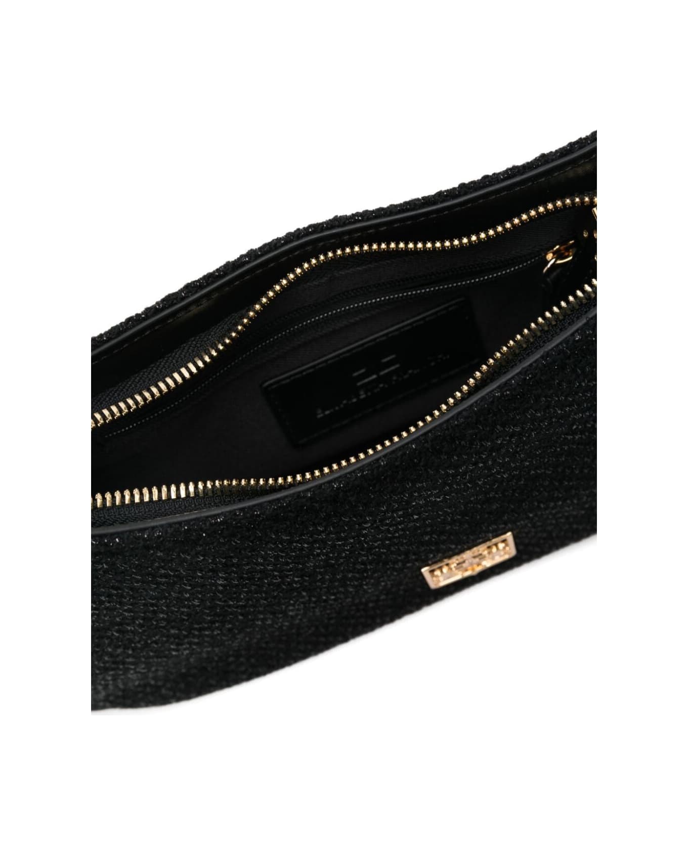 Elisabetta Franchi Shoulder Bag - Black