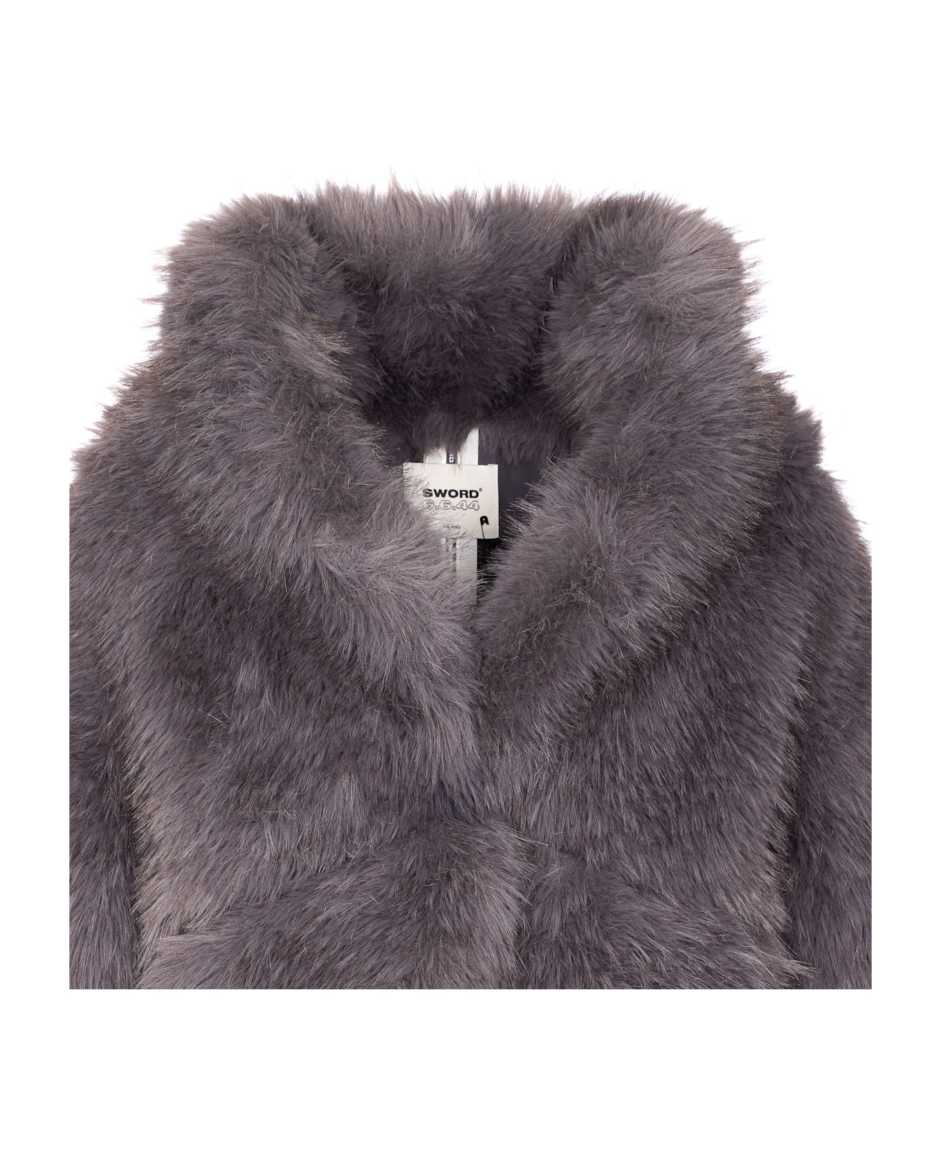 S.W.O.R.D 6.6.44 Faux Fur Jacket - Grey