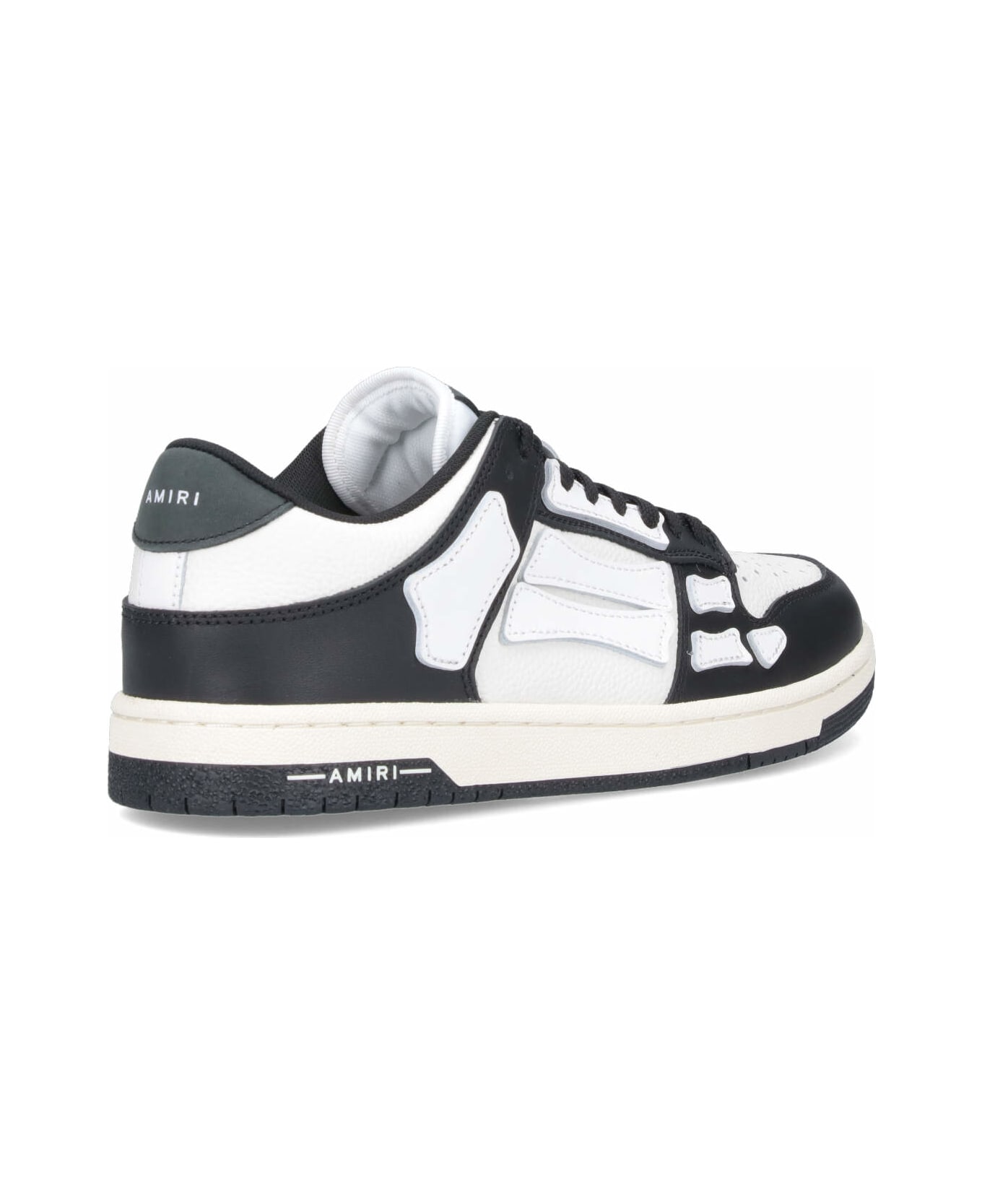AMIRI "skel" Low Top Sneakers - Black  
