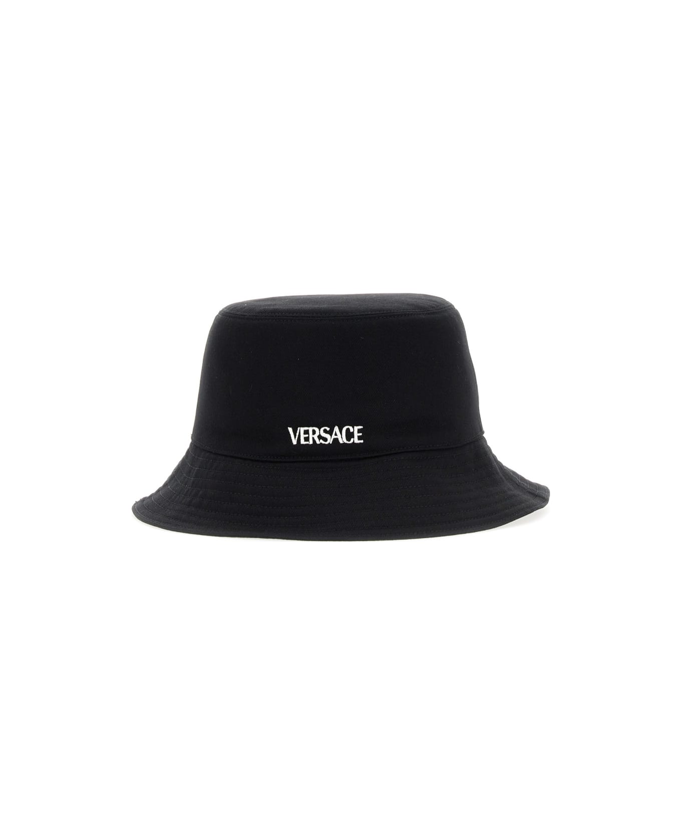 Versace Fisherman Hat "i You But..." - BLACK
