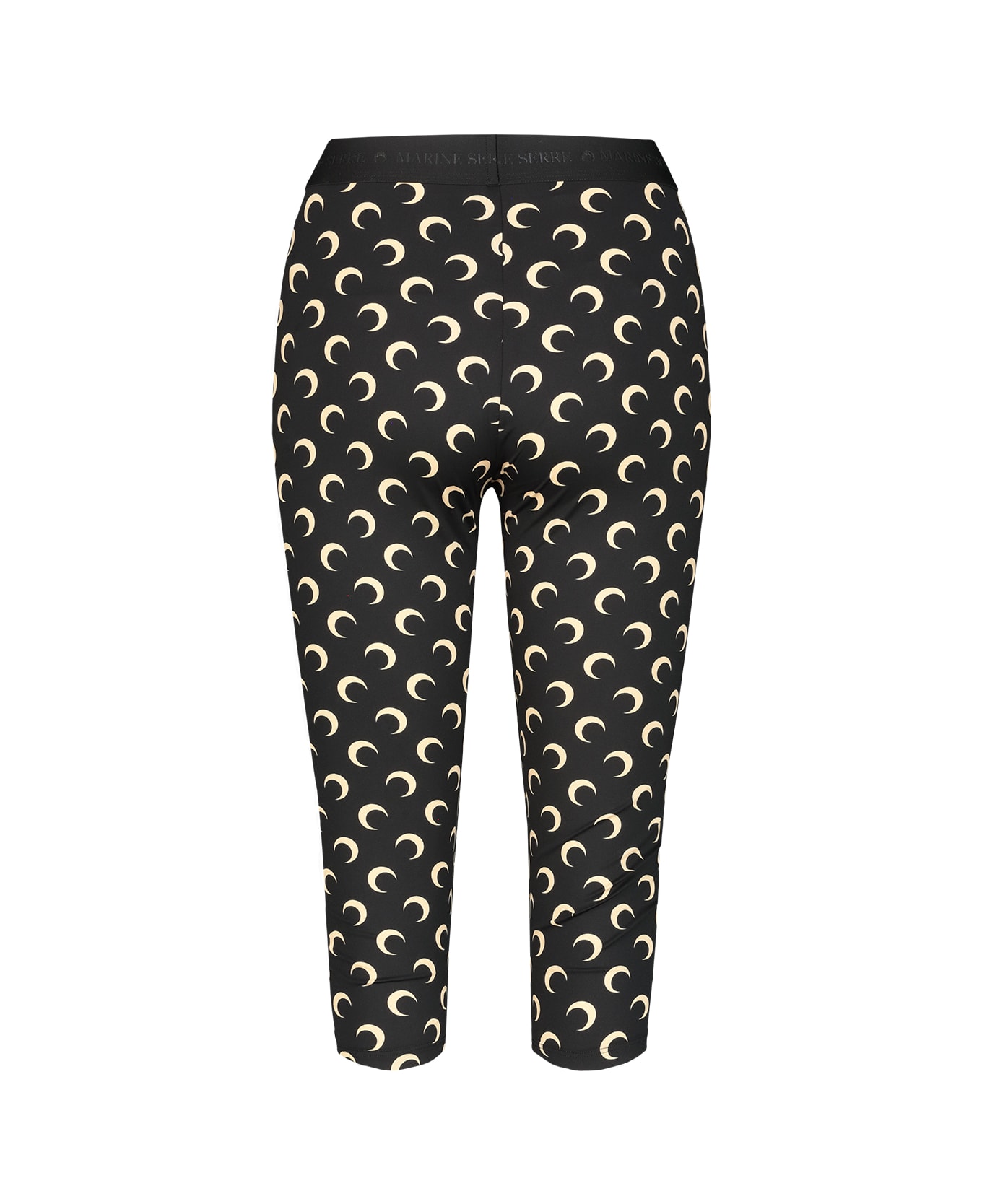 Marine Serre Moon Printed Capri Pants - Inverse Tan