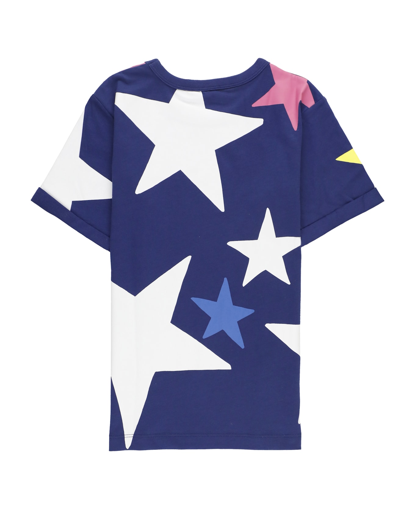 Stella McCartney T-shirt With Logo - Blue