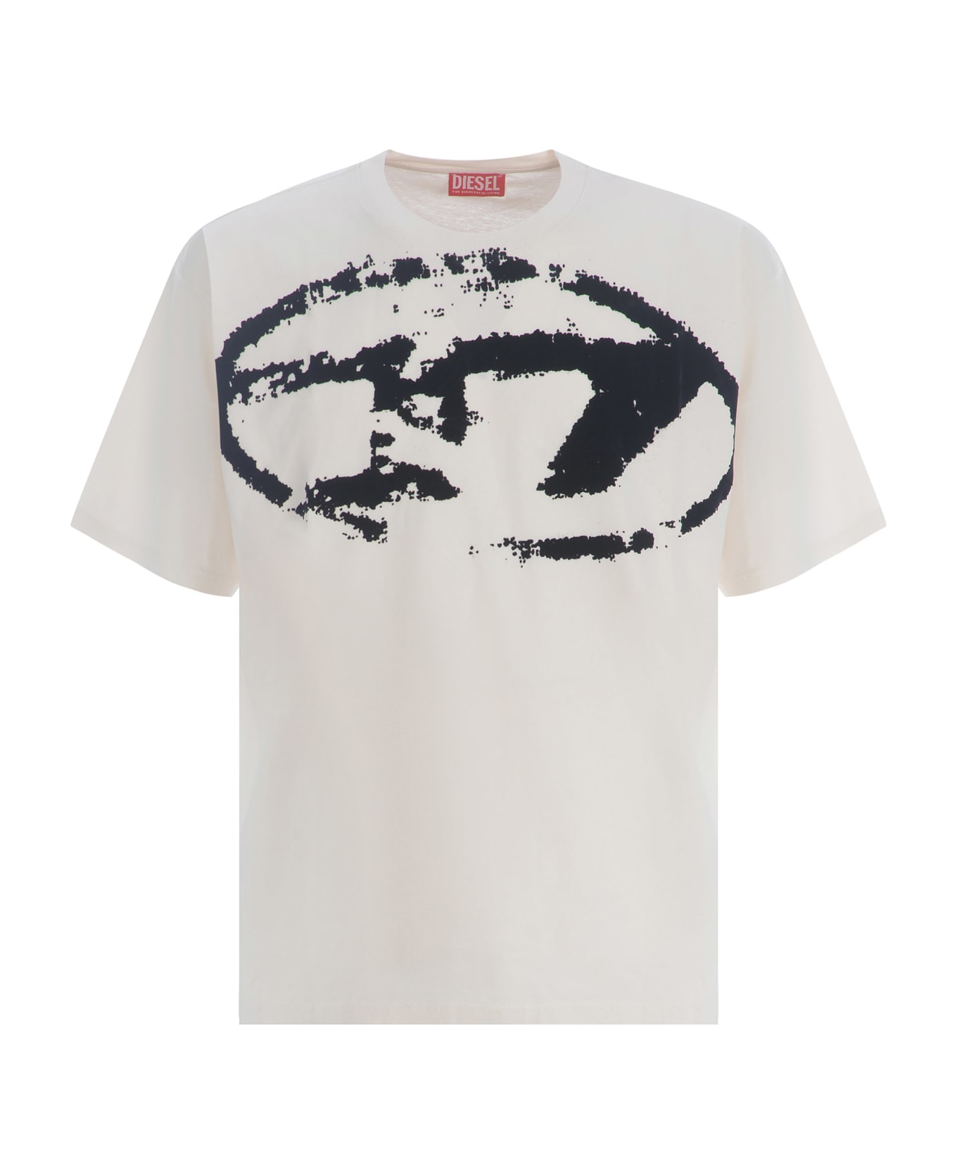 Diesel T-shirt With Logo - WHITE