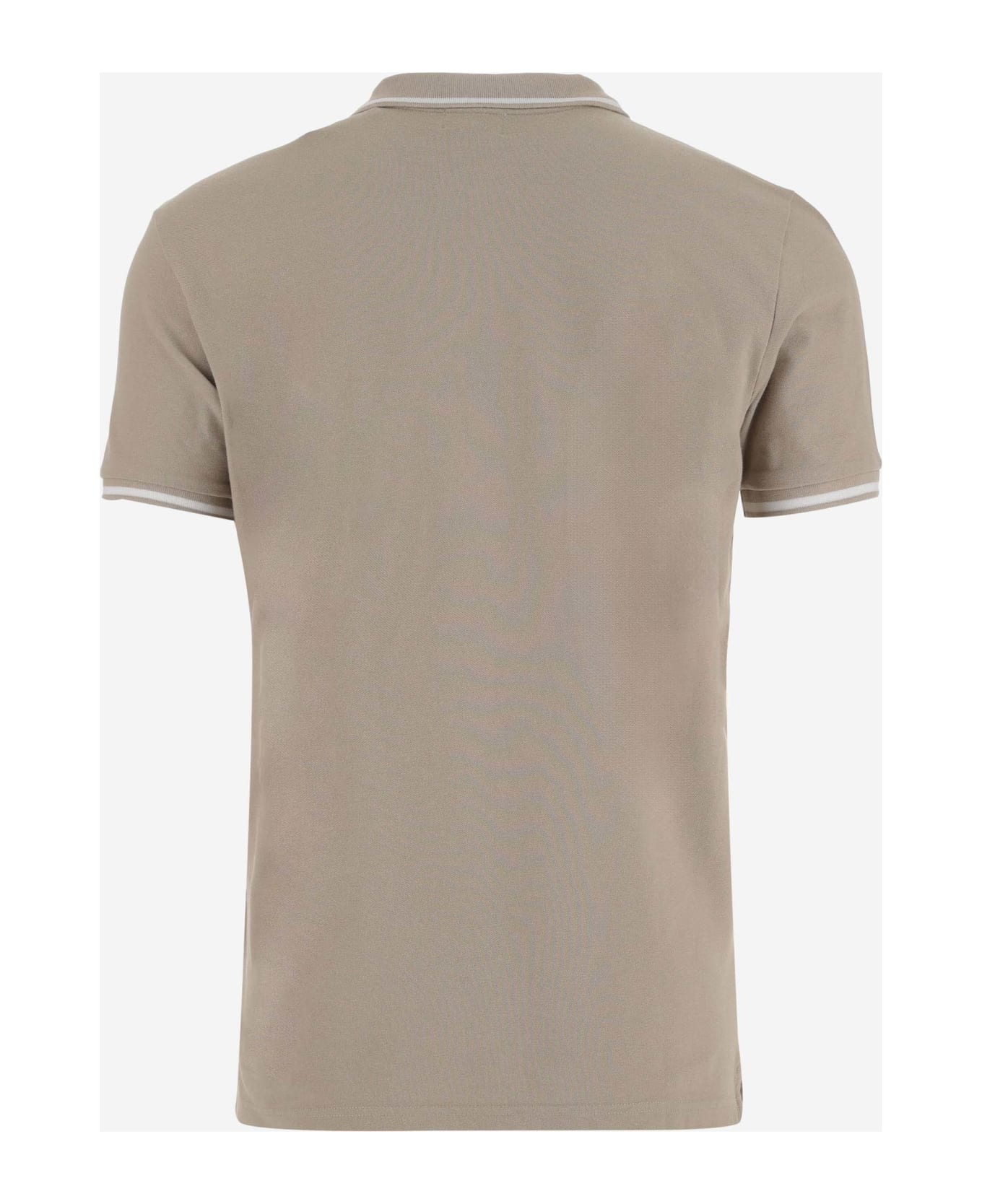 Woolrich Stretch Cotton Polo Shirt - BEIGIE ポロシャツ