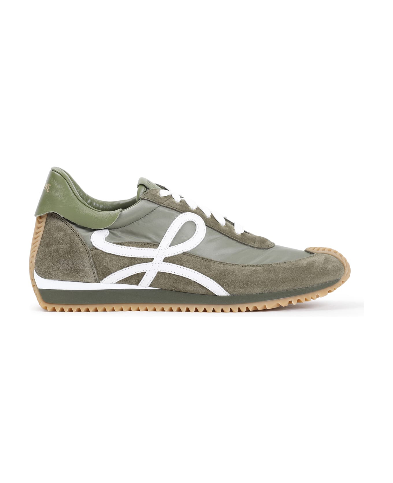 Loewe Flow Runner Sneakers - Olive White スニーカー