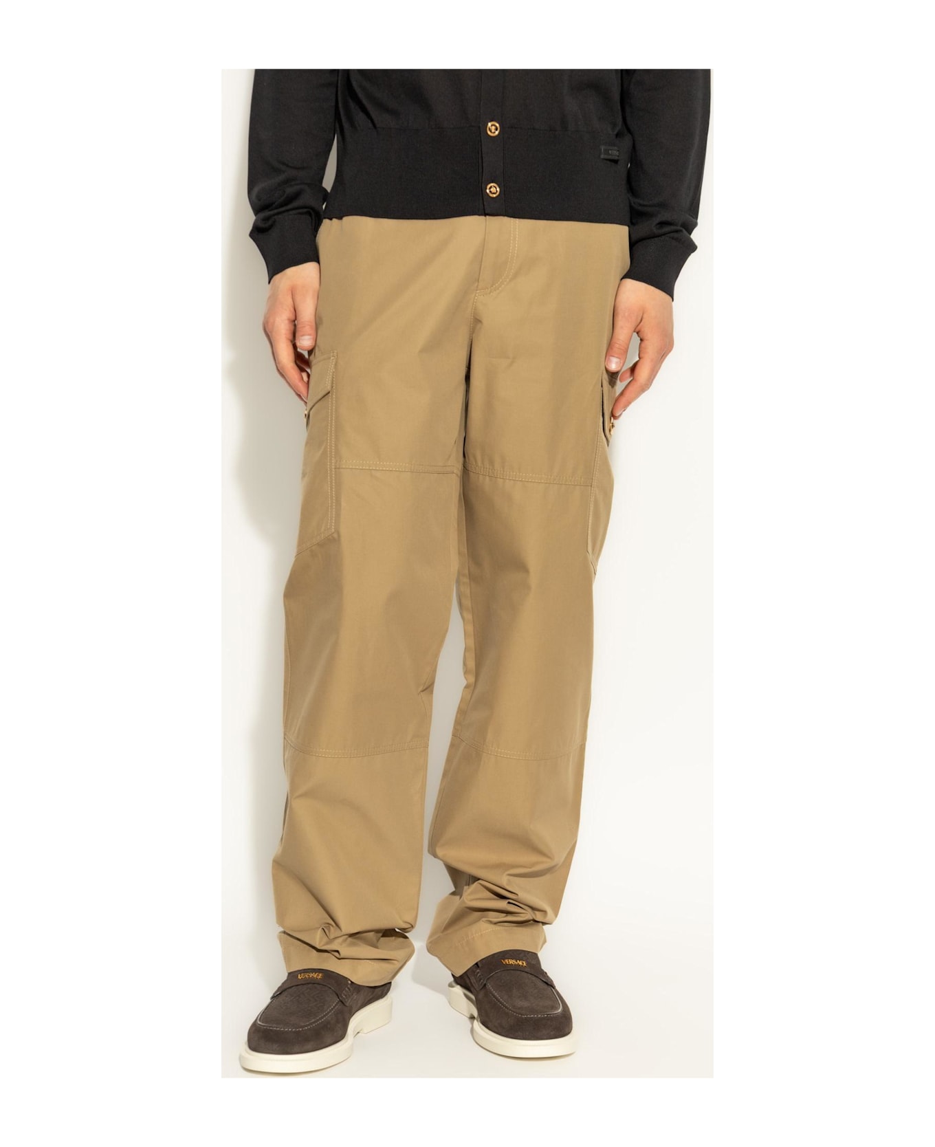 Versace Cargo Pants - Beige