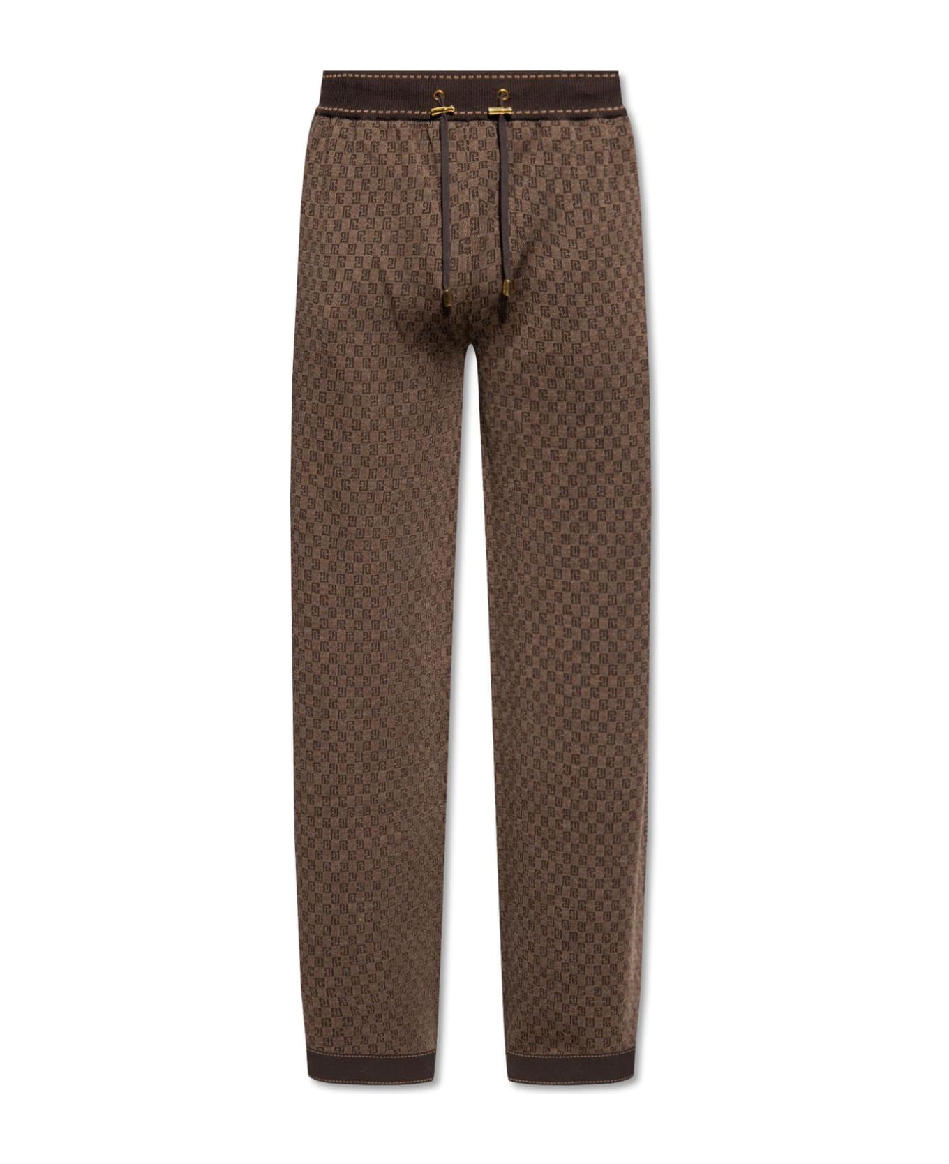 Balmain Wool Trousers - Dark