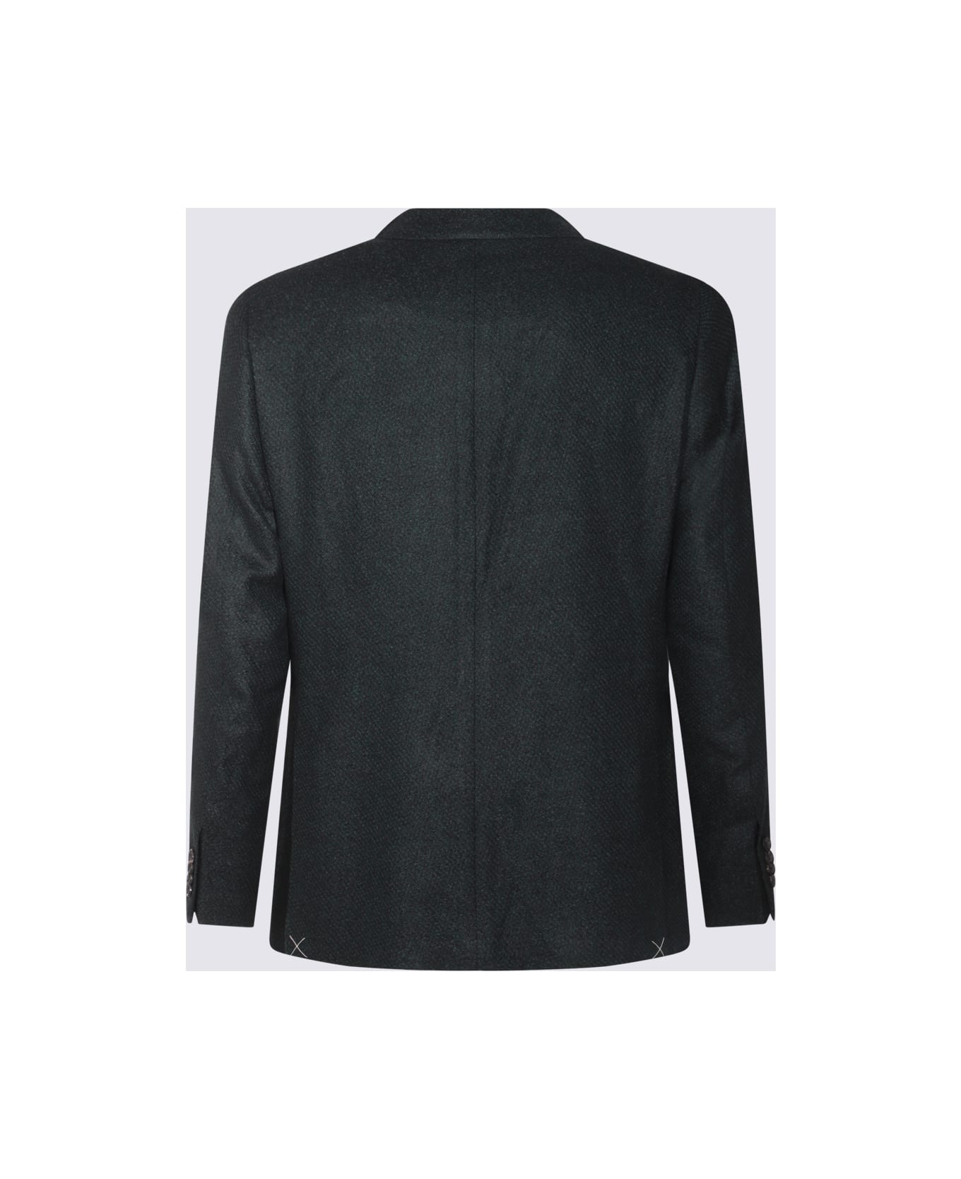 Canali Black Wool Blazer