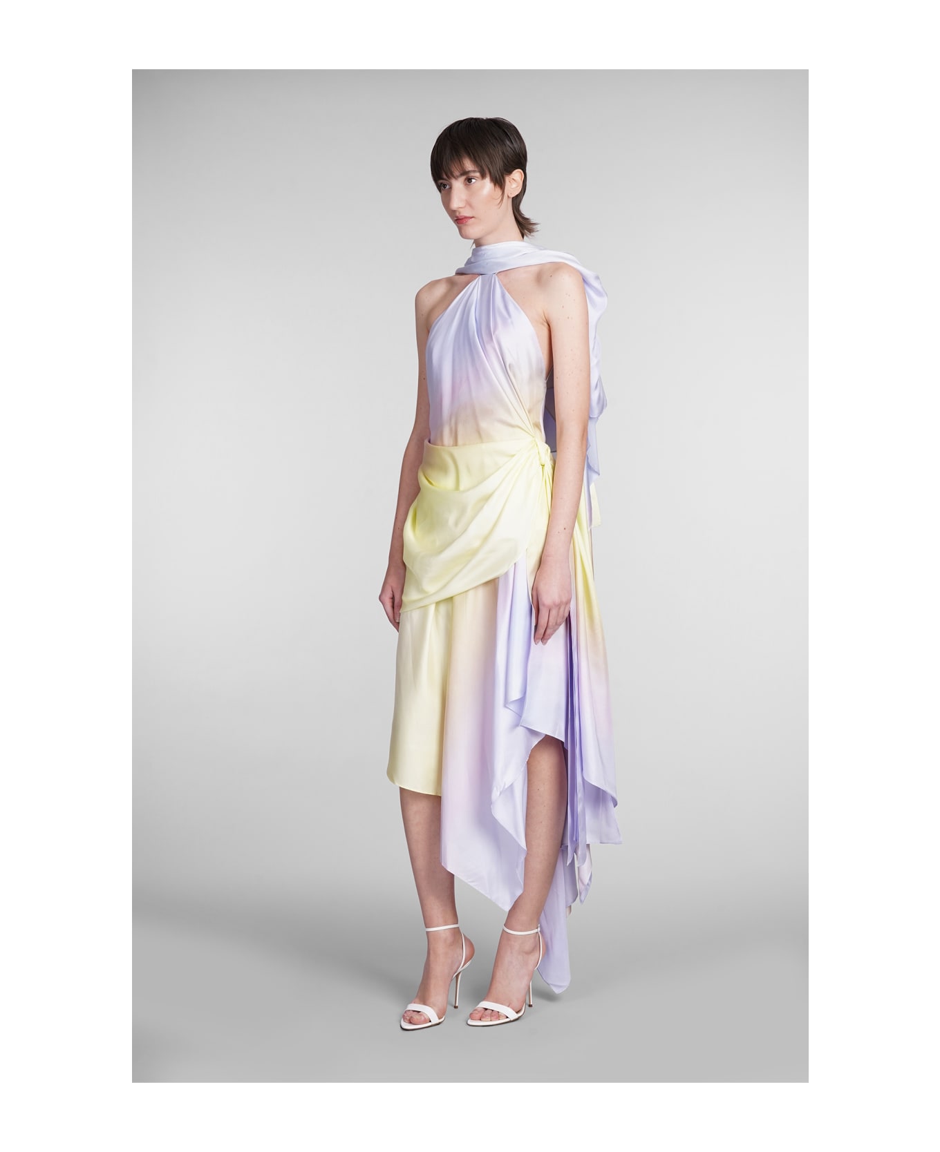 Zimmermann Dress In Multicolor Silk - multicolor