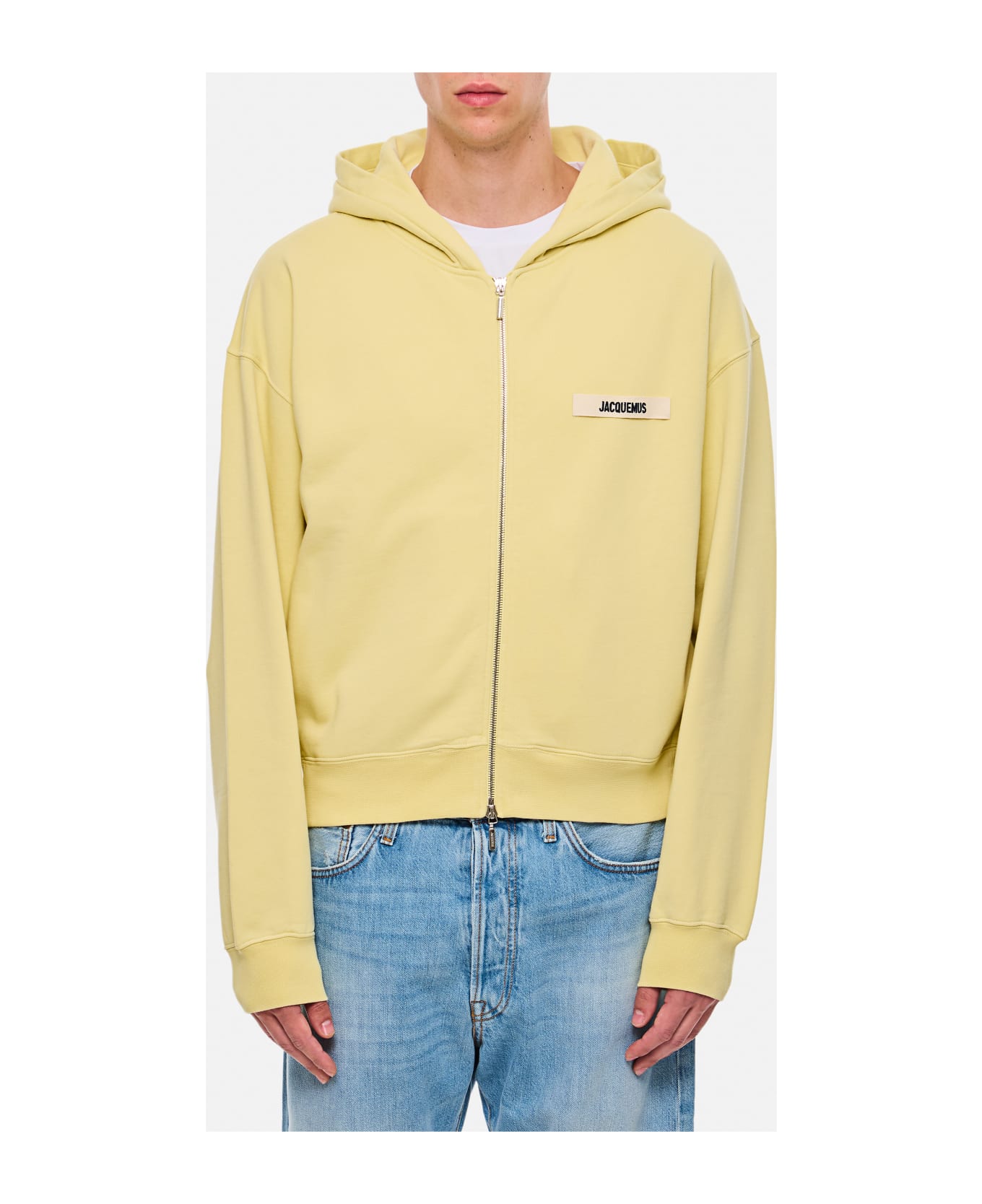 Jacquemus Le Hoodie Zip - Yellow