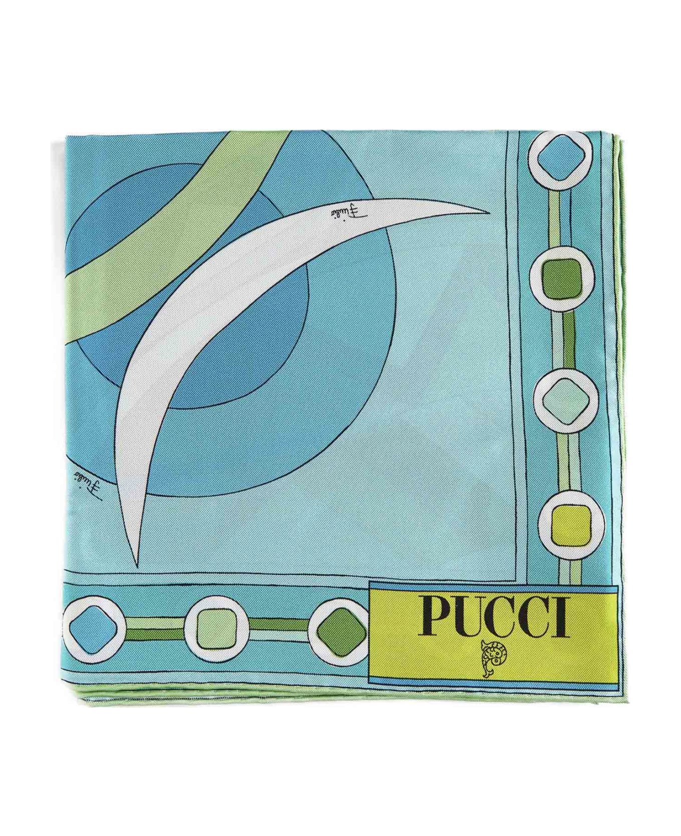Pucci Scarf - Turchese lime