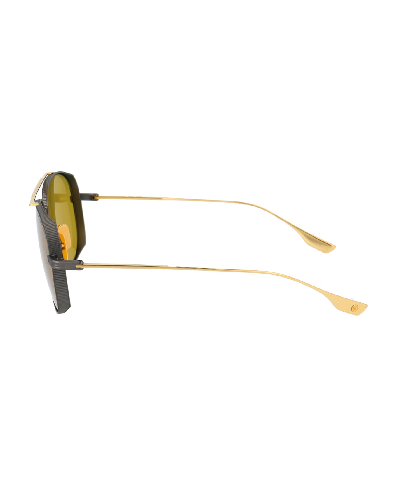 Dita Subsystem Sunglasses - Black Iron - Yellow Gold