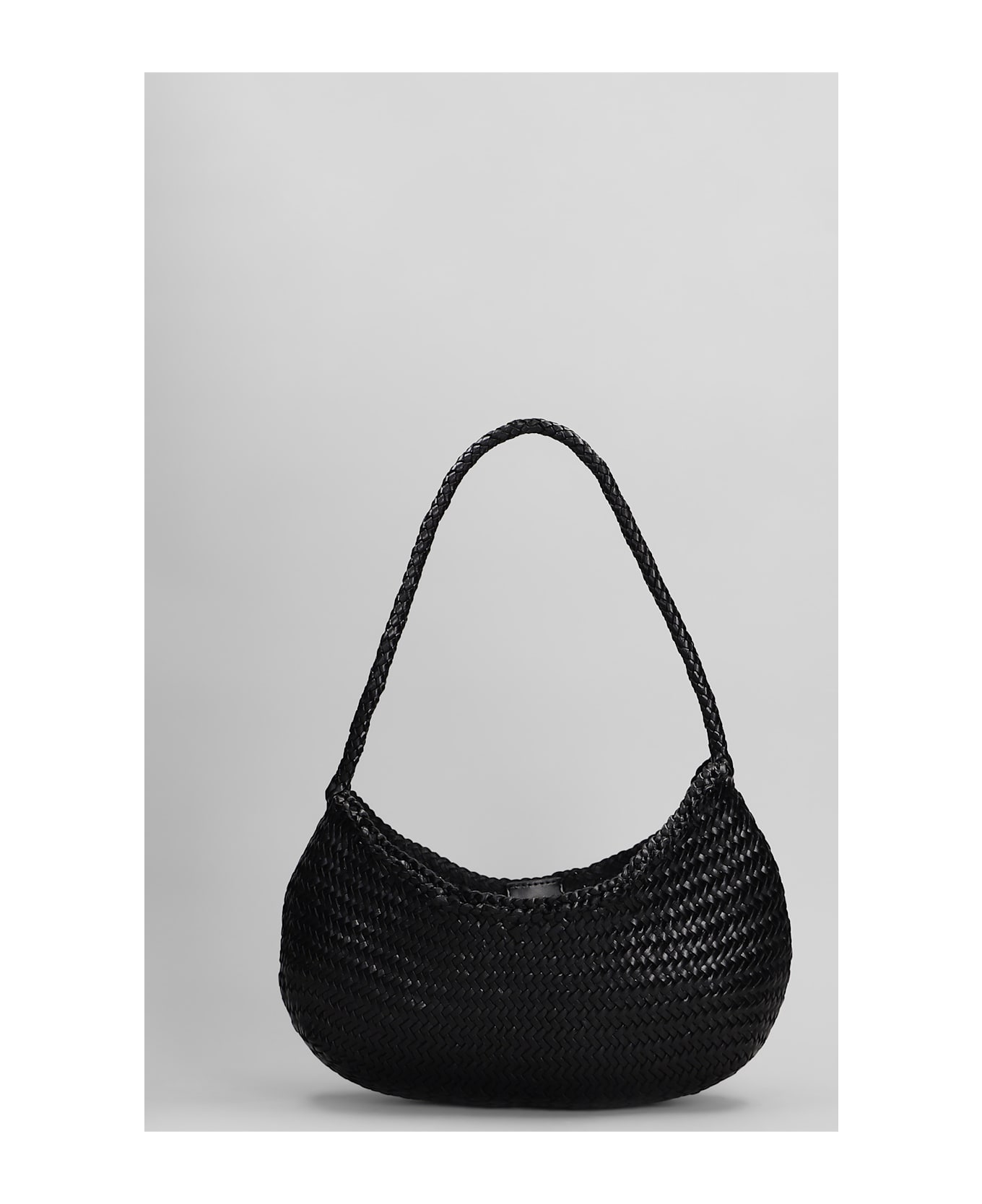Dragon Diffusion Nova Luna Hand Bag In Black Leather - black