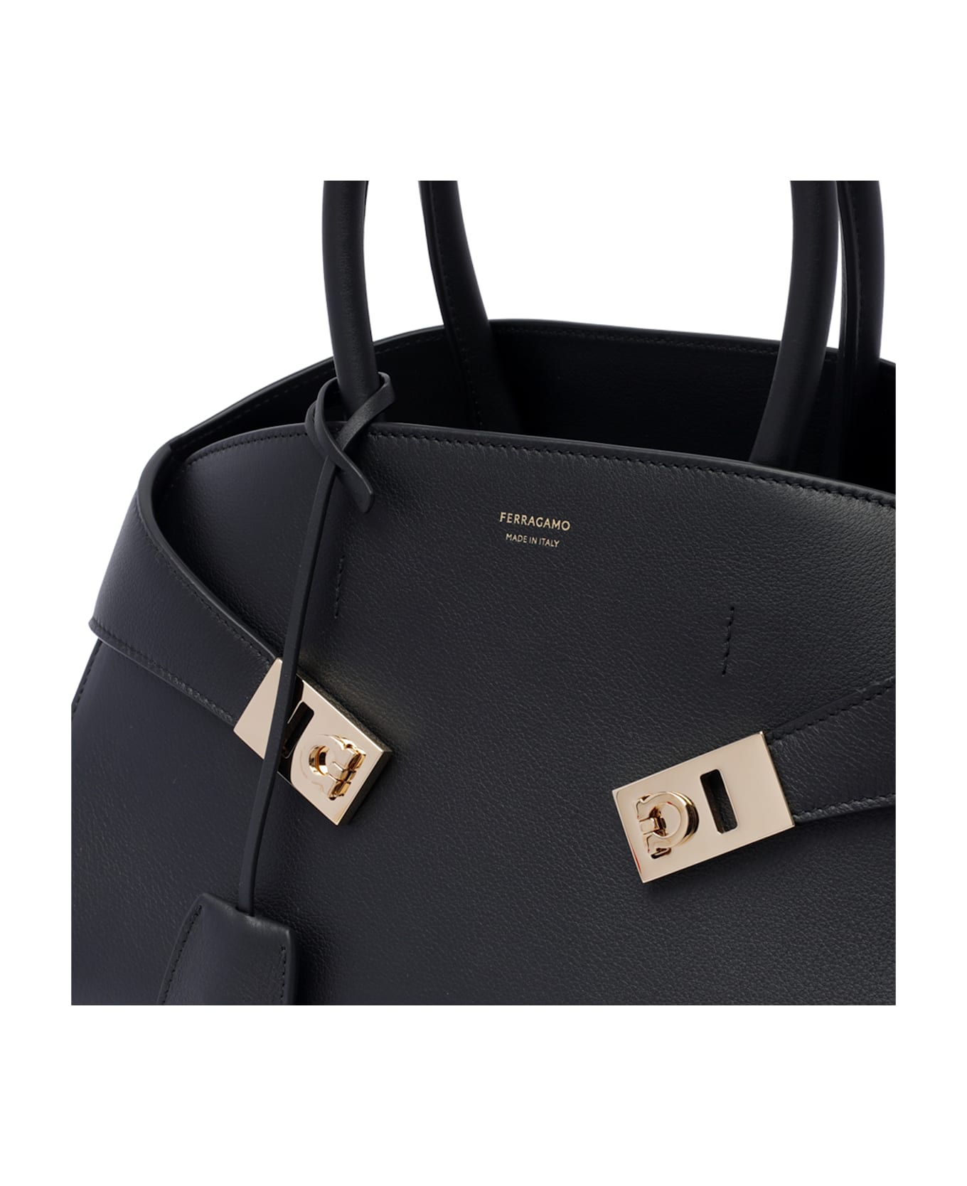 Ferragamo Small Hug Handbag - Black