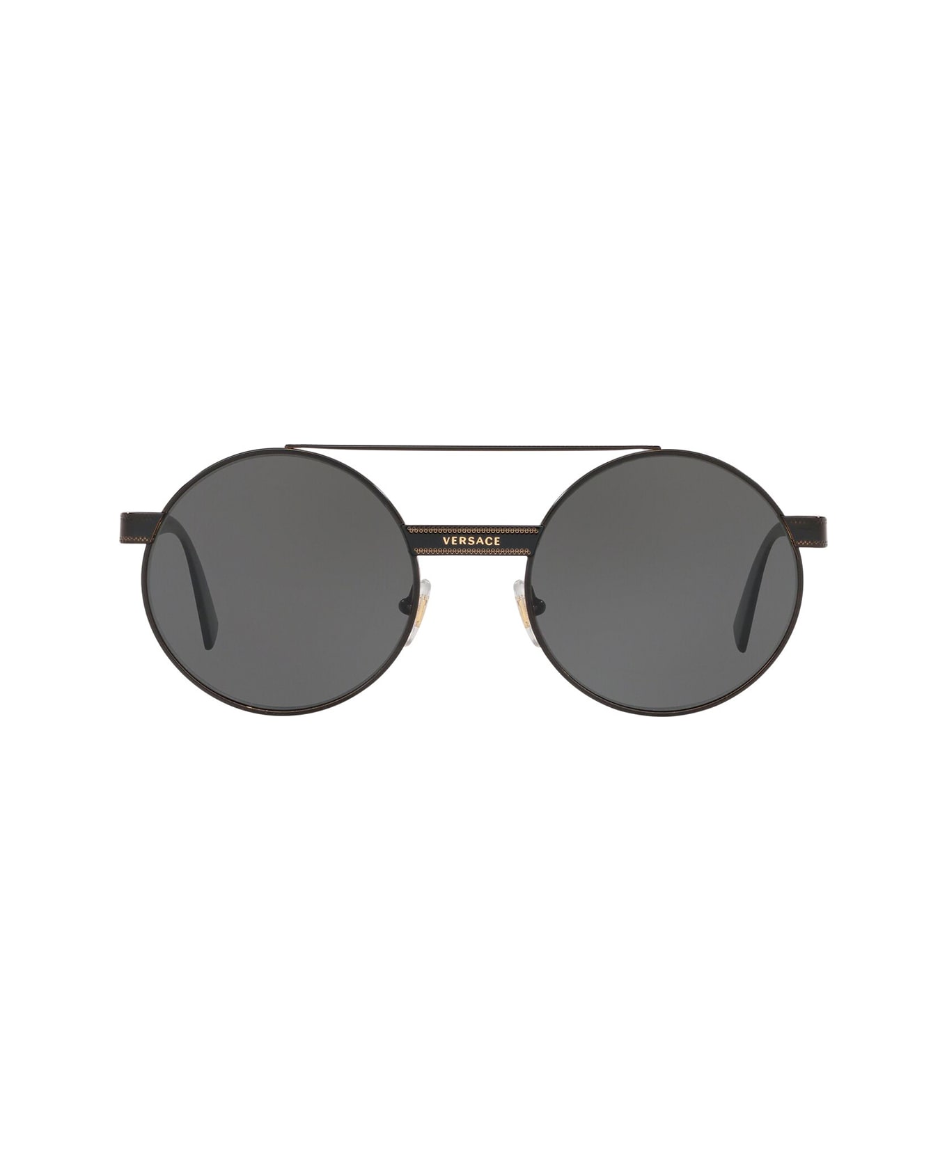 Versace Eyewear Ve2210 Black Sunglasses - Black