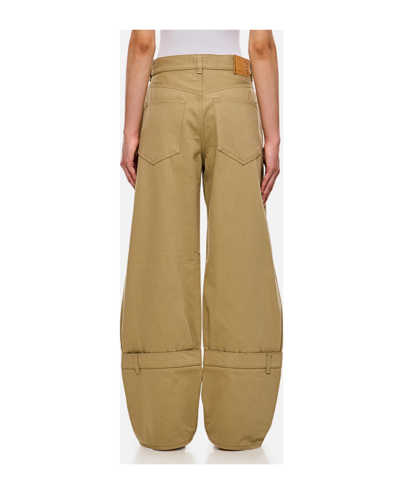 Haikure Hurley Bullley Denim Pants - BEIGE