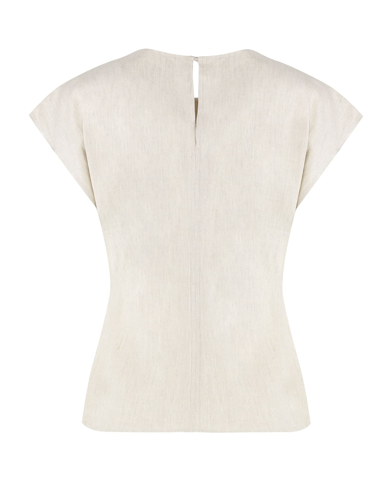 Calvin Klein Linen Blouse - grey