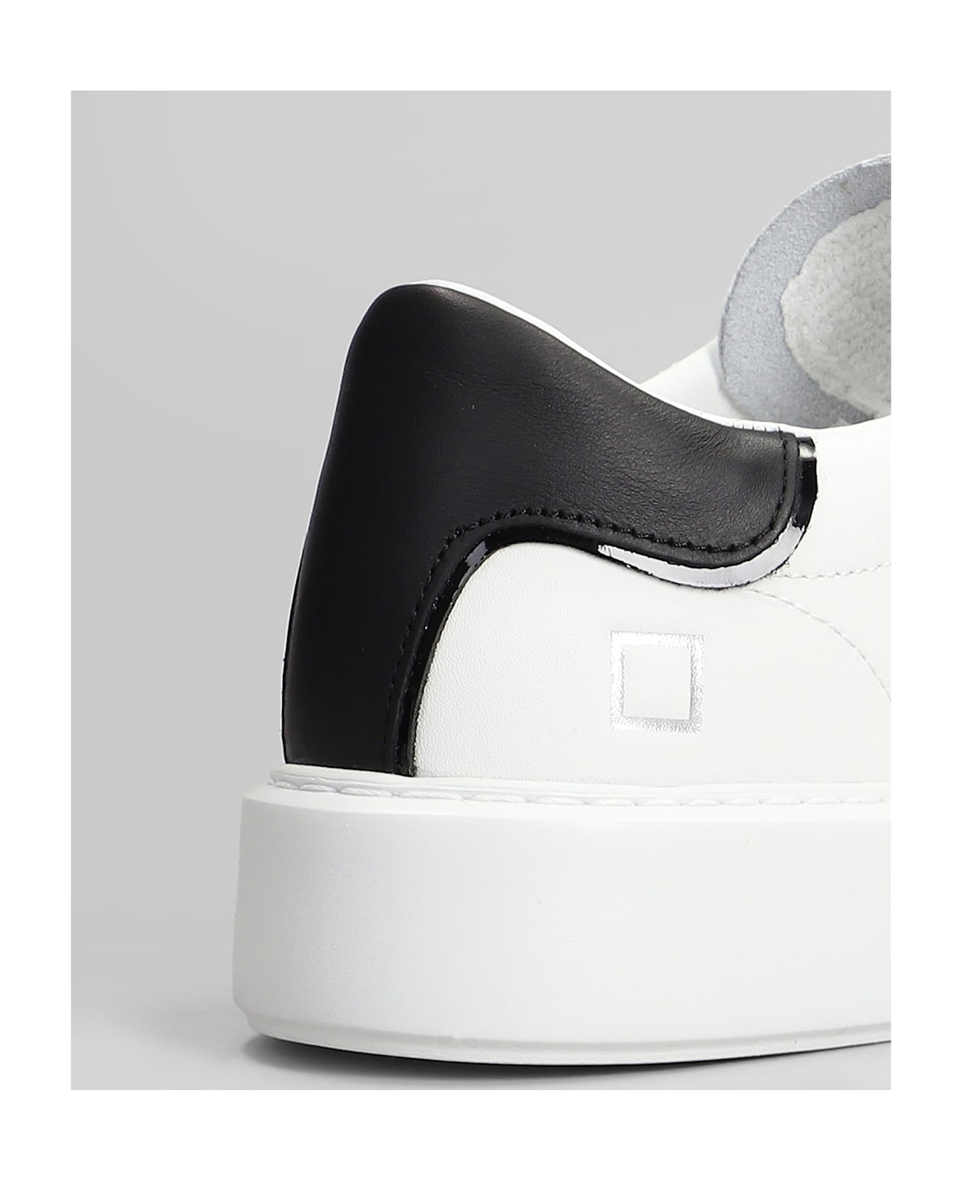 D.A.T.E. Sfera Sneakers In White Leather - White