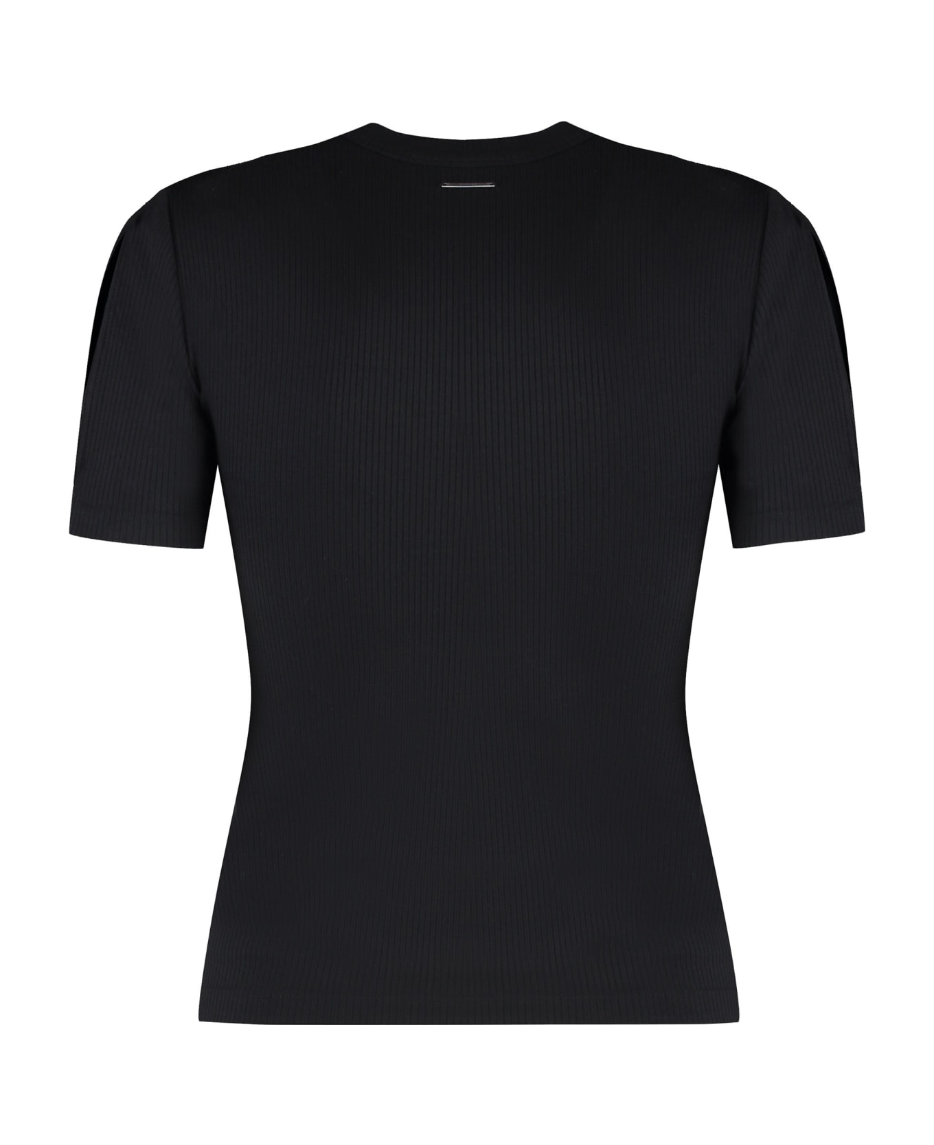 Calvin Klein Ribbed T-shirt - black